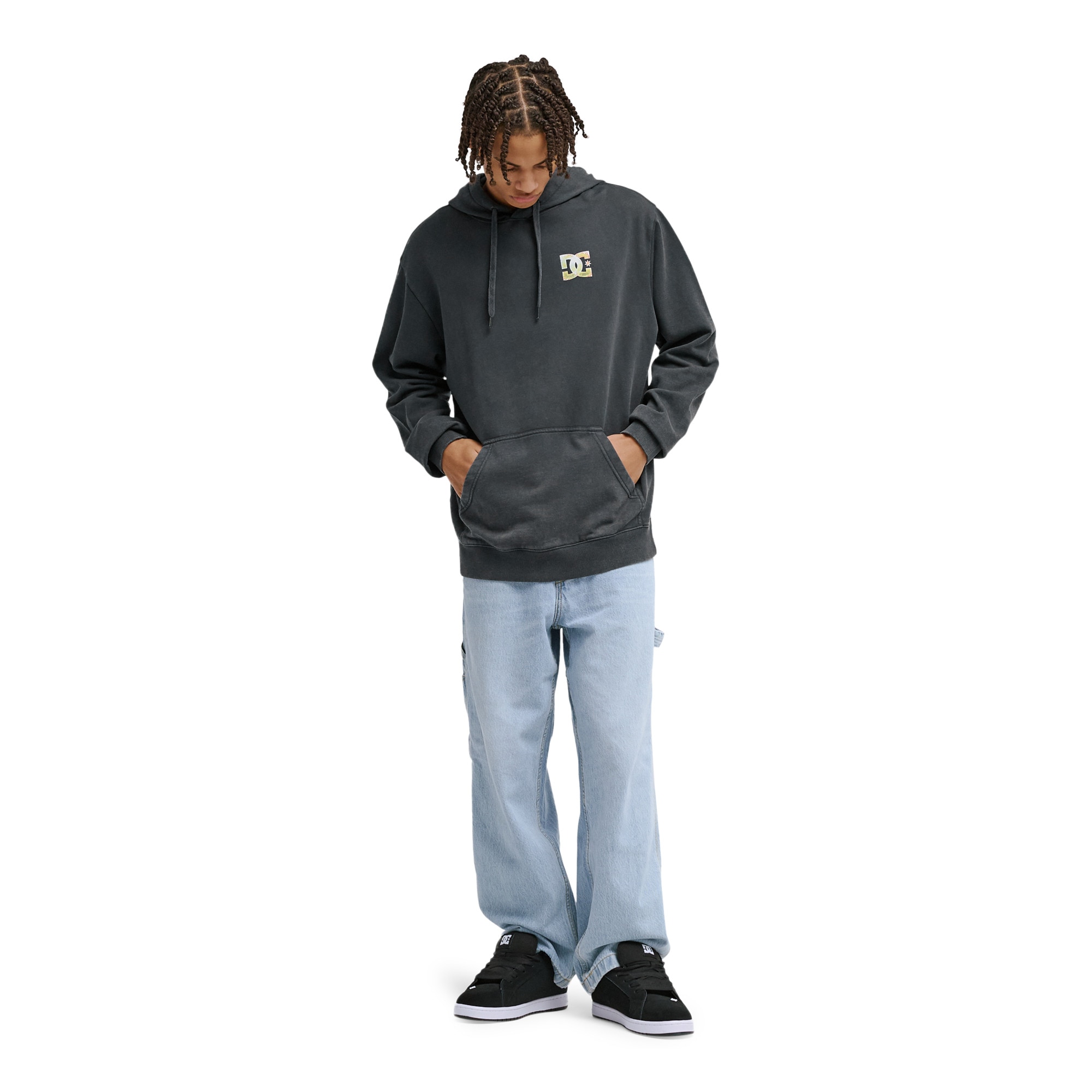 Sudadera de hombre Skull Storm DC Shoes - Negro Negro-3
