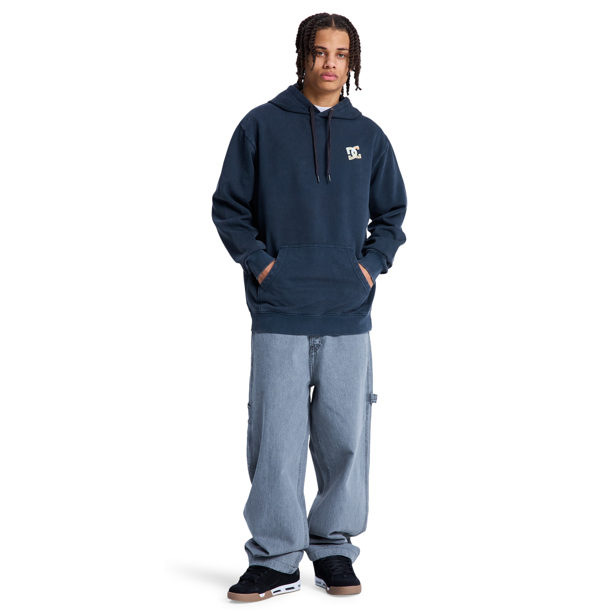 Sudadera de hombre Skull Storm DC Shoes - Negro Negro-4