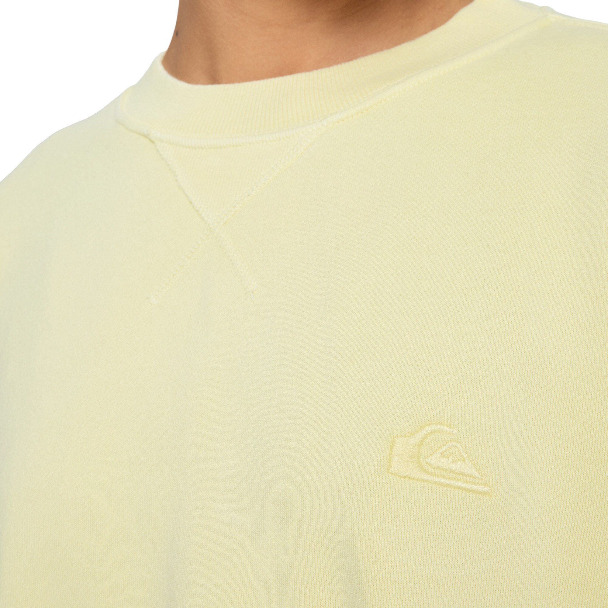 Sudadera de cuello redondo para mujer Essential - Amarillo Amarillo-4