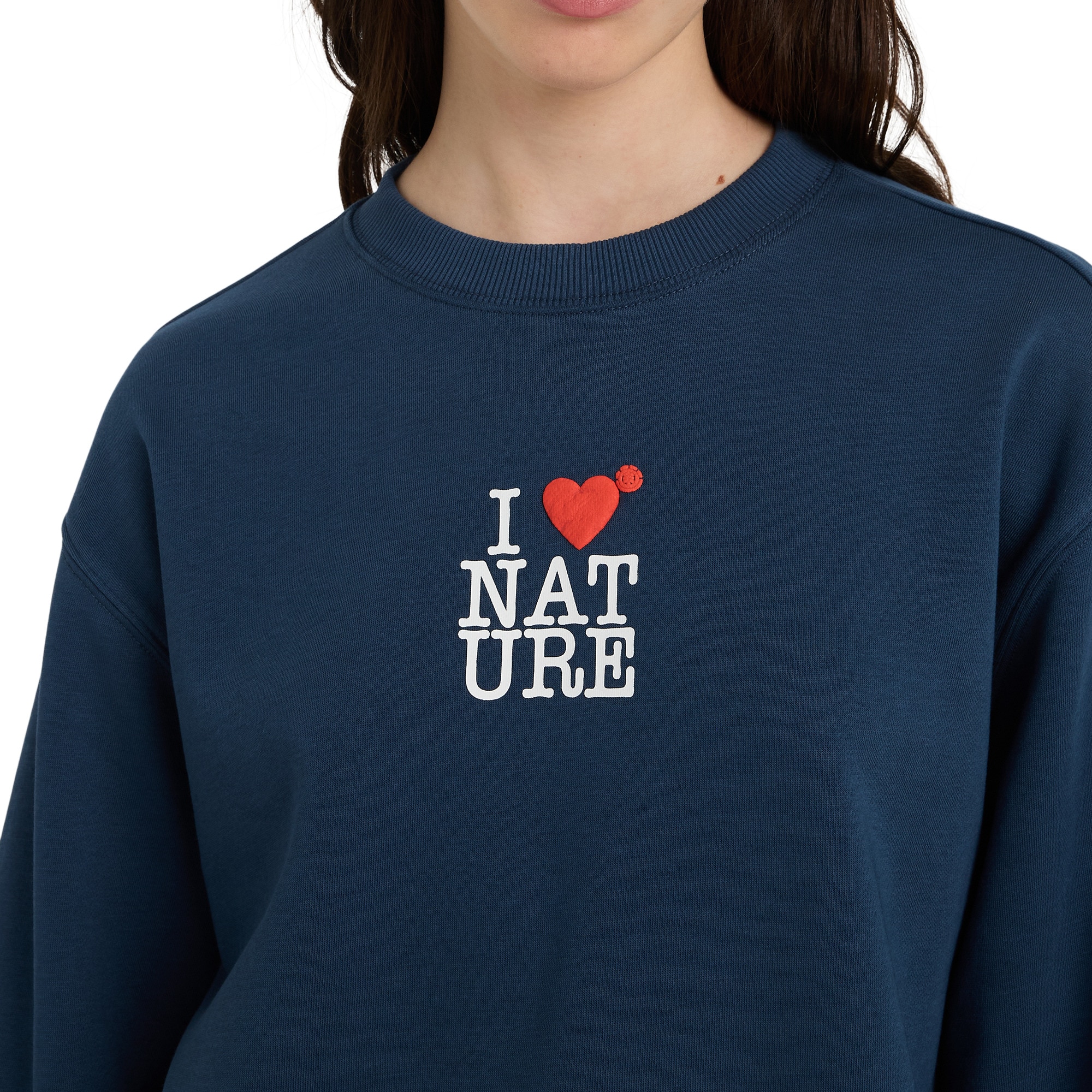Imagen 3 de Sudadera de mujer I Heart Element - Azul Azul