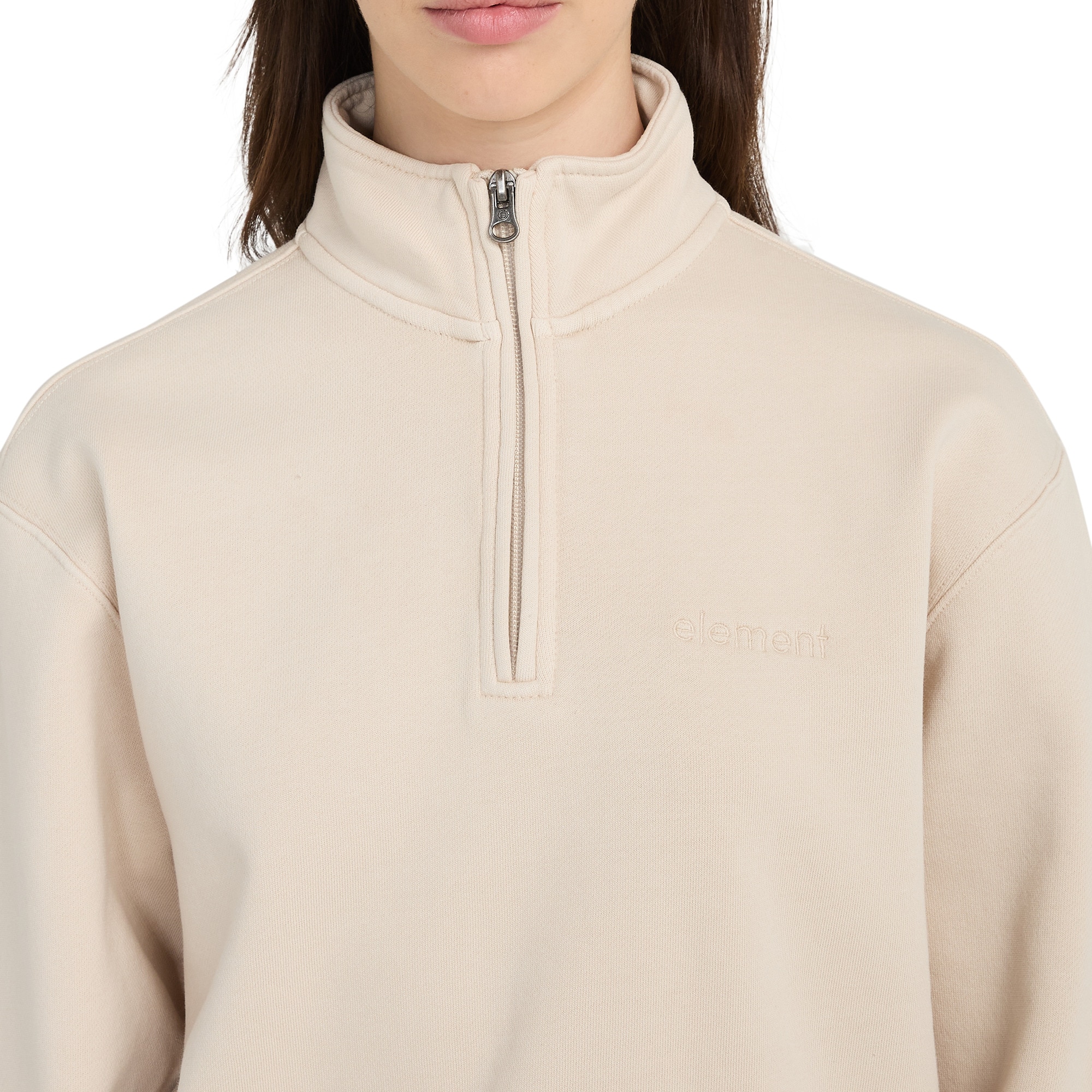 Imagen 4 de Sudadera de mujer Lowcase Element - Beige Beige
