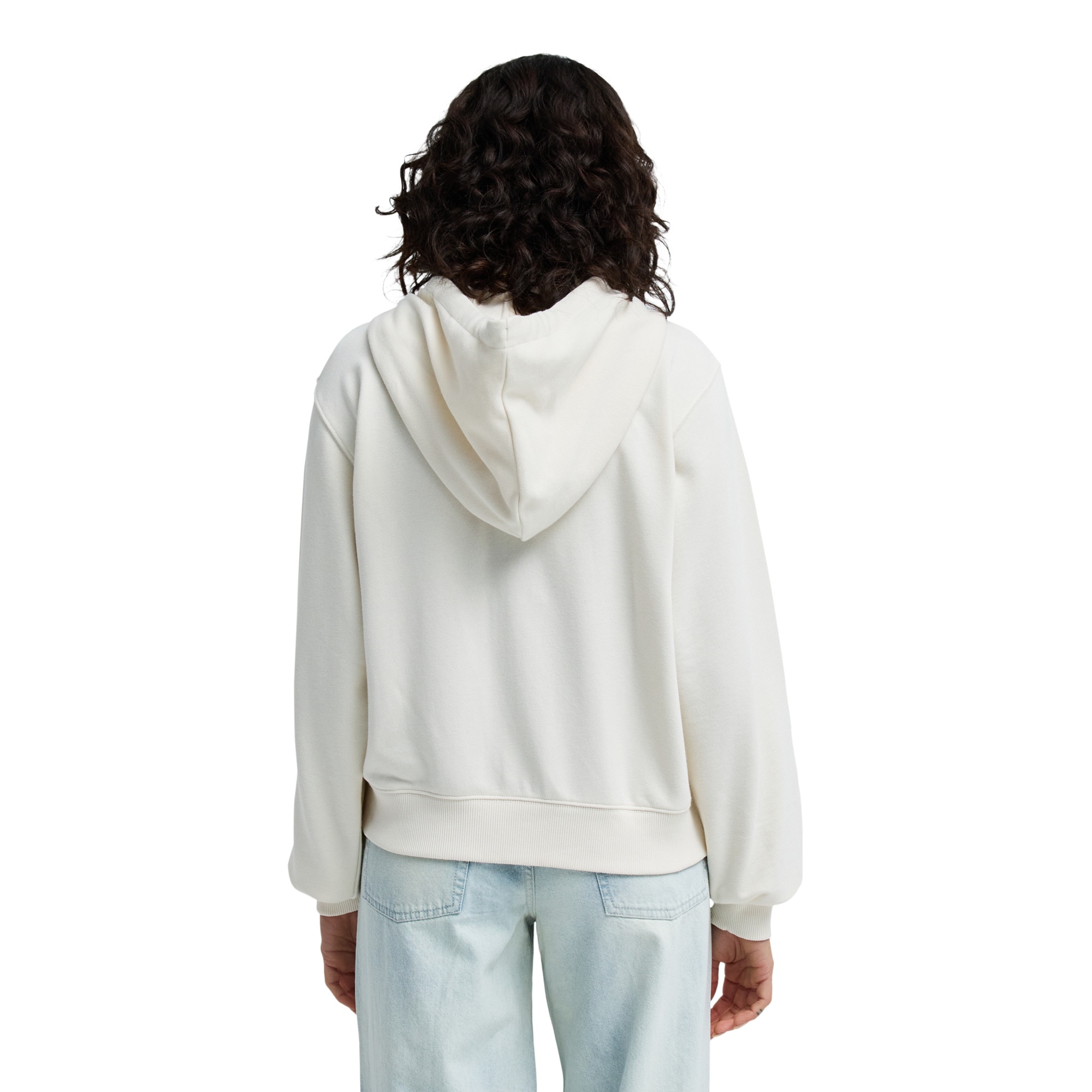 Sudadera de mujer Zip Family Billabong - Blanco Blanco-2