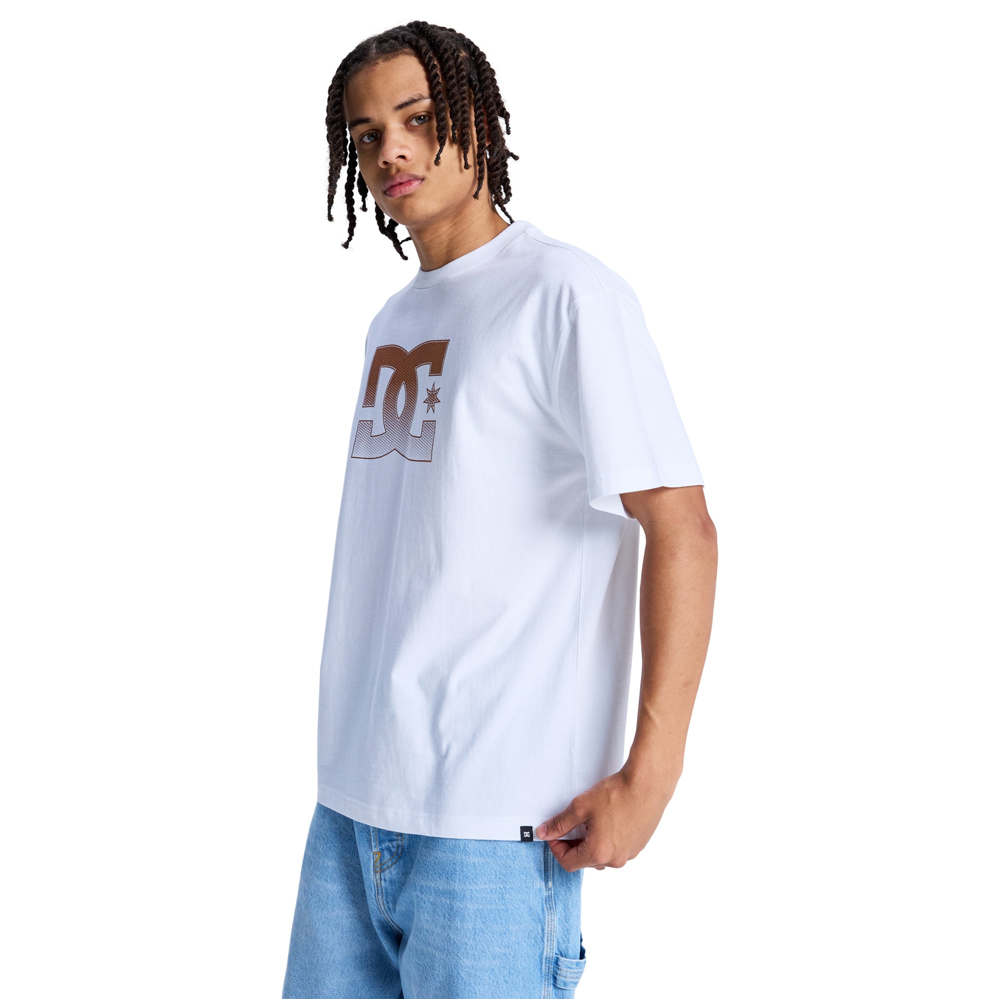 Camiseta de hombre DC Star Oxidized DC Shoes - Blanco Blanco-3