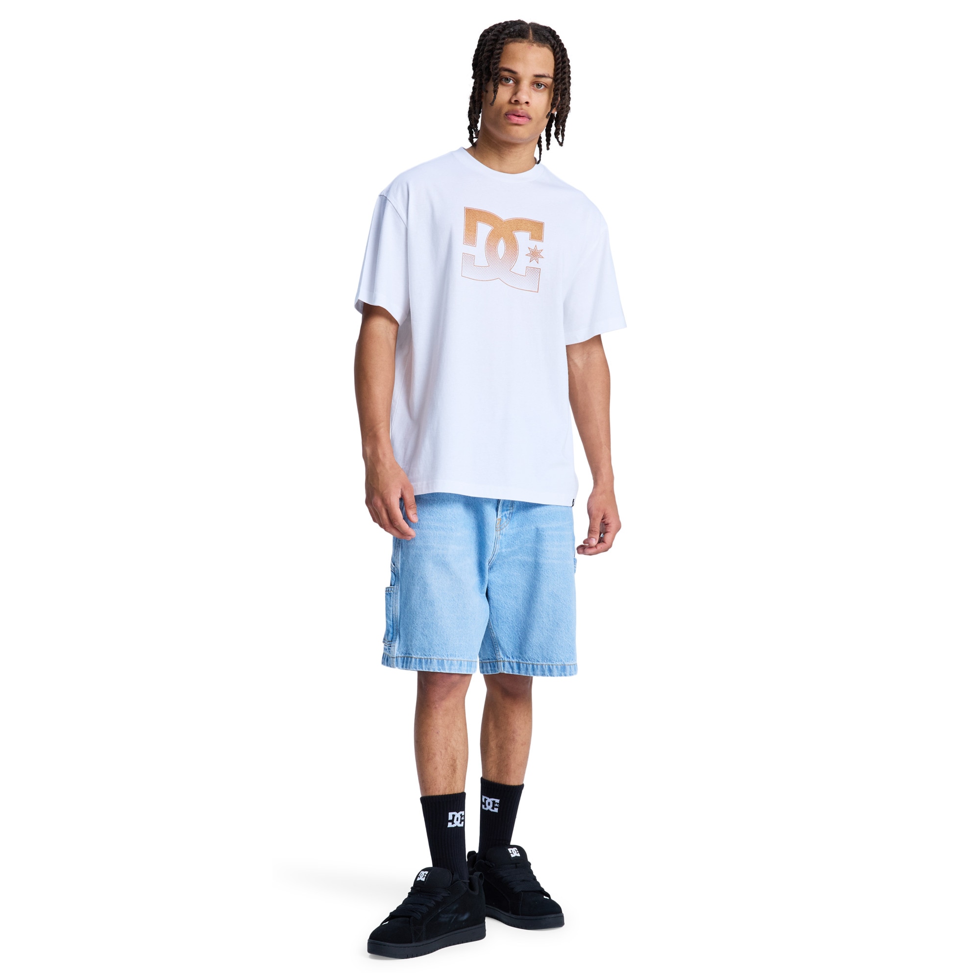 Camiseta de hombre DC Star Oxidized DC Shoes - Blanco Blanco-4