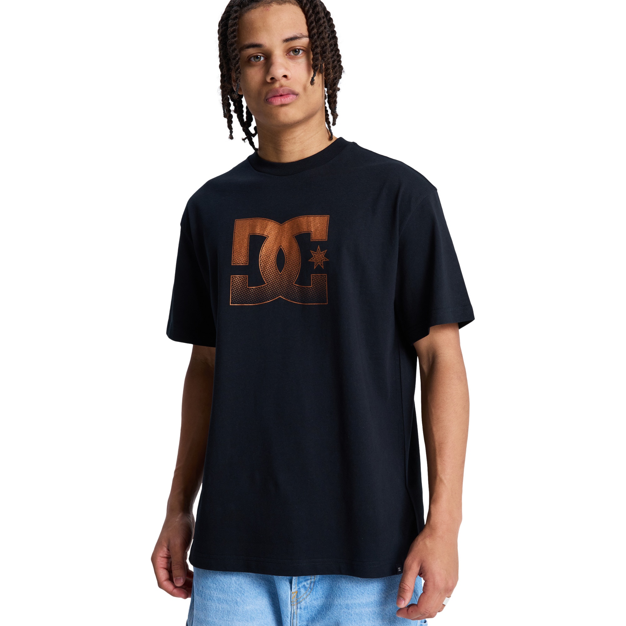 Camiseta de hombre DC Star Oxidized DC Shoes - Negro Negro-1
