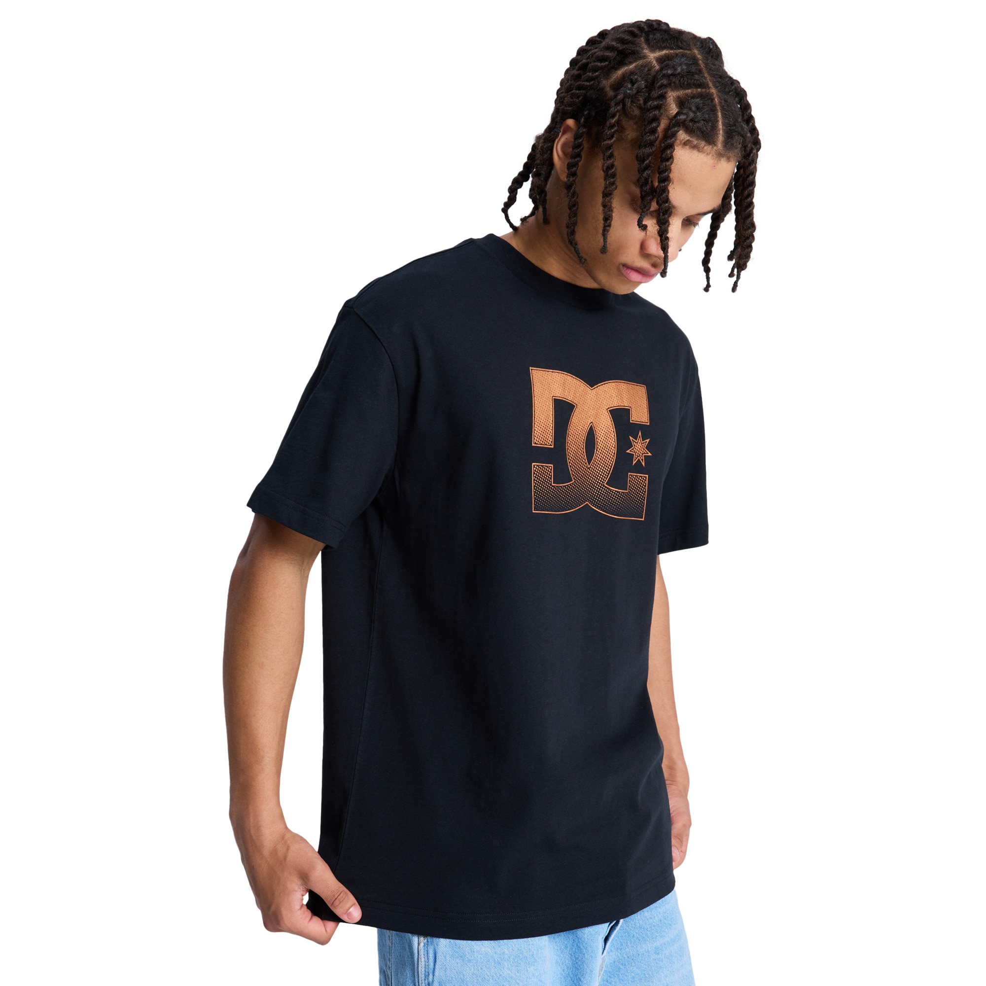 Camiseta de hombre DC Star Oxidized DC Shoes - Negro Negro-3