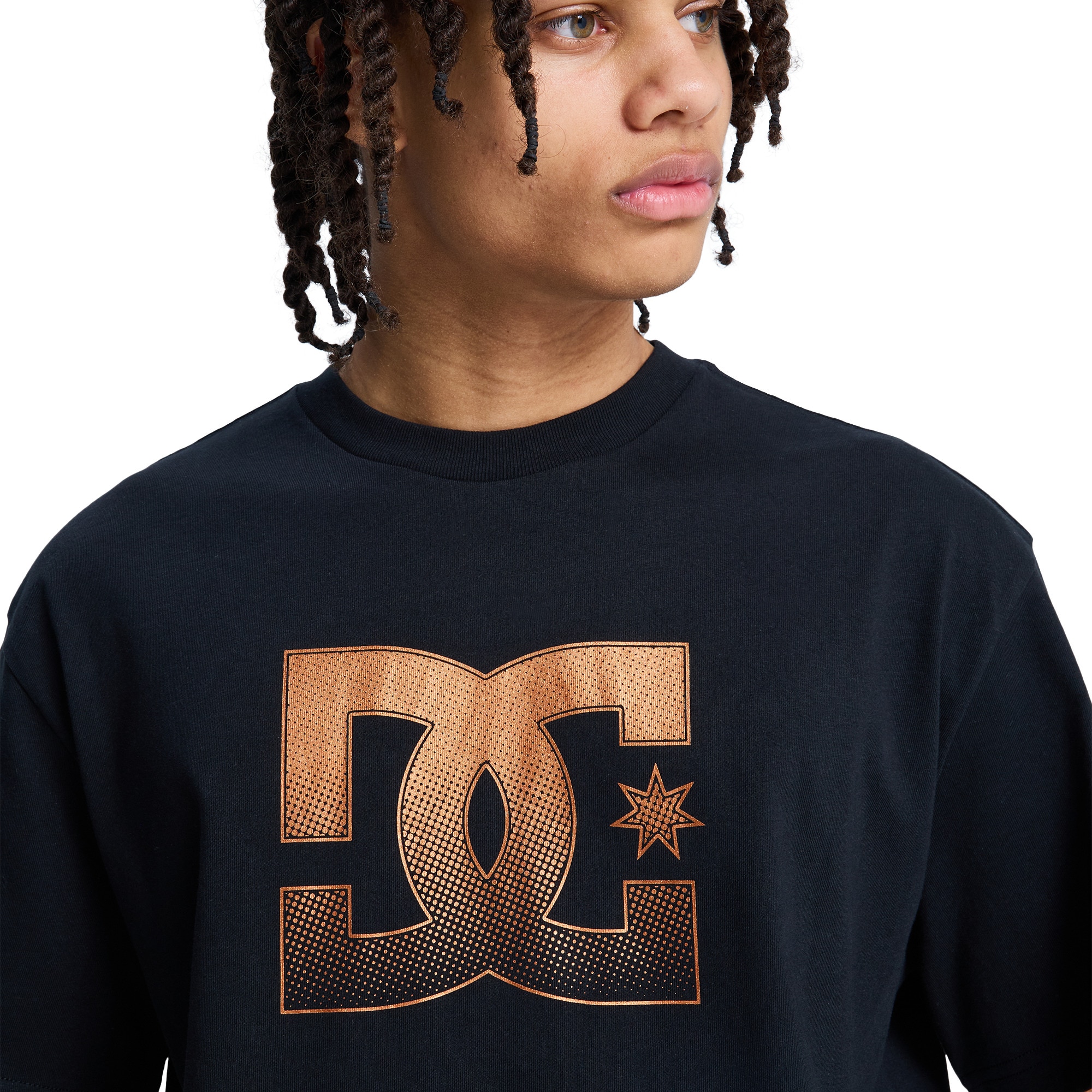 Camiseta de hombre DC Star Oxidized DC Shoes - Negro Negro-4