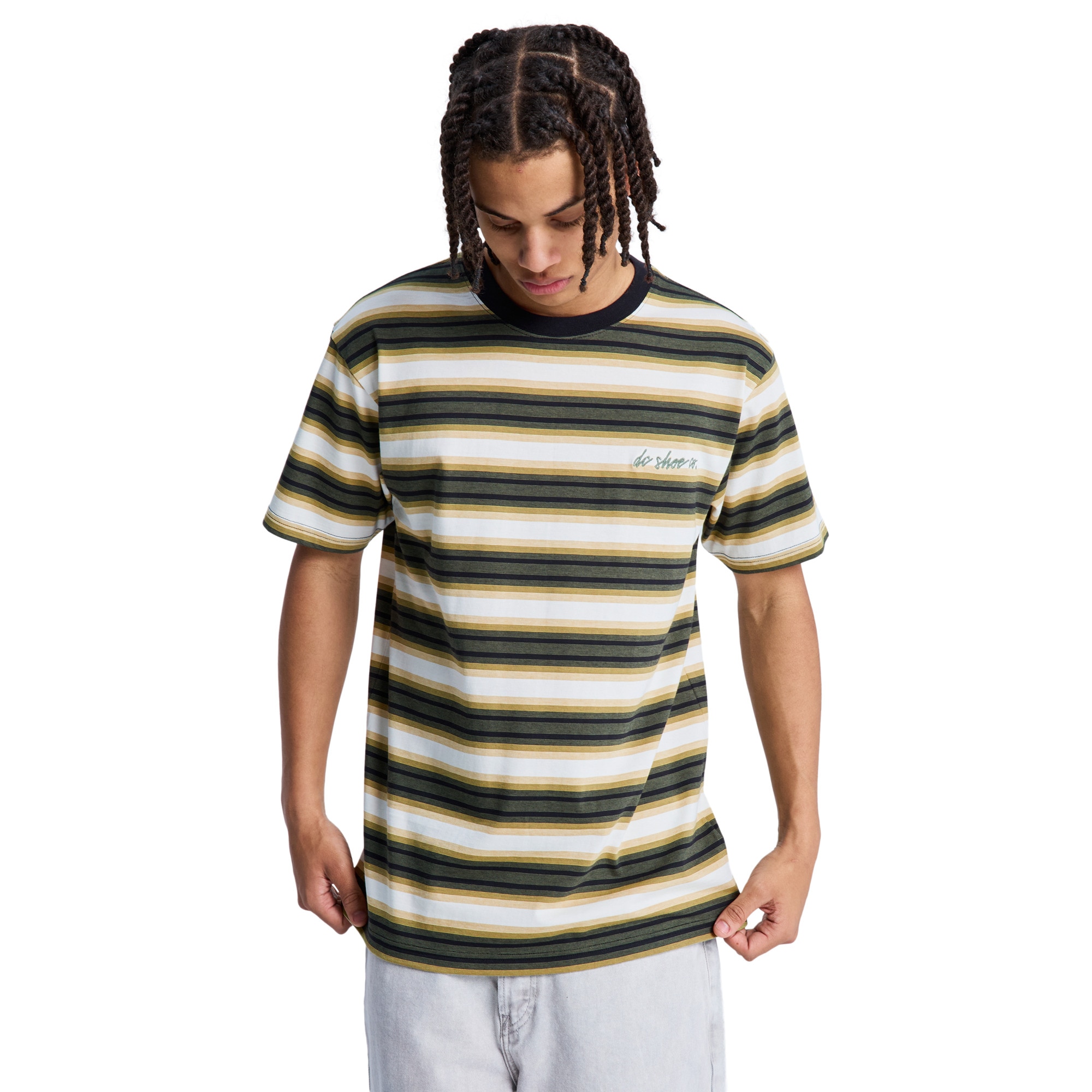 Imagen 1 de Camiseta de hombre Sheriff Stripe DC Shoes Verde