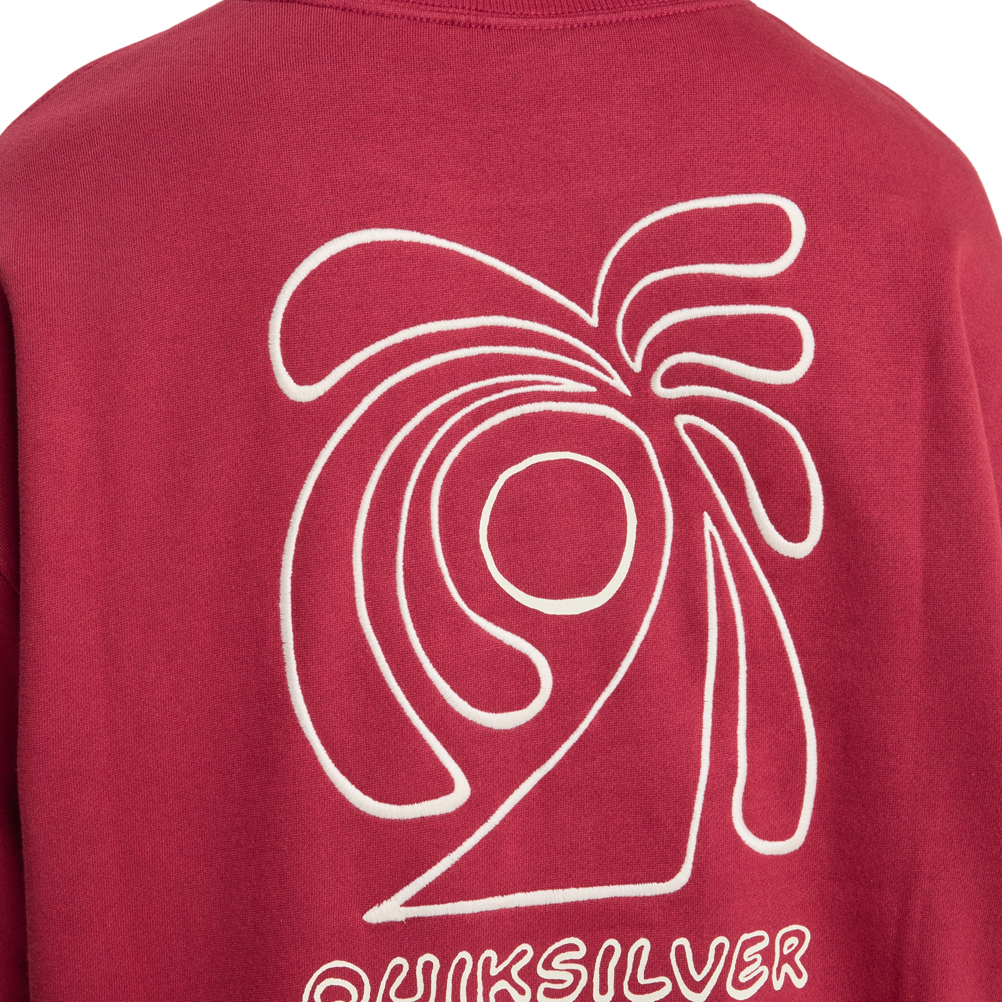 Sudadera de cuello redondo para mujer Estándar - Rojo Rojo-5