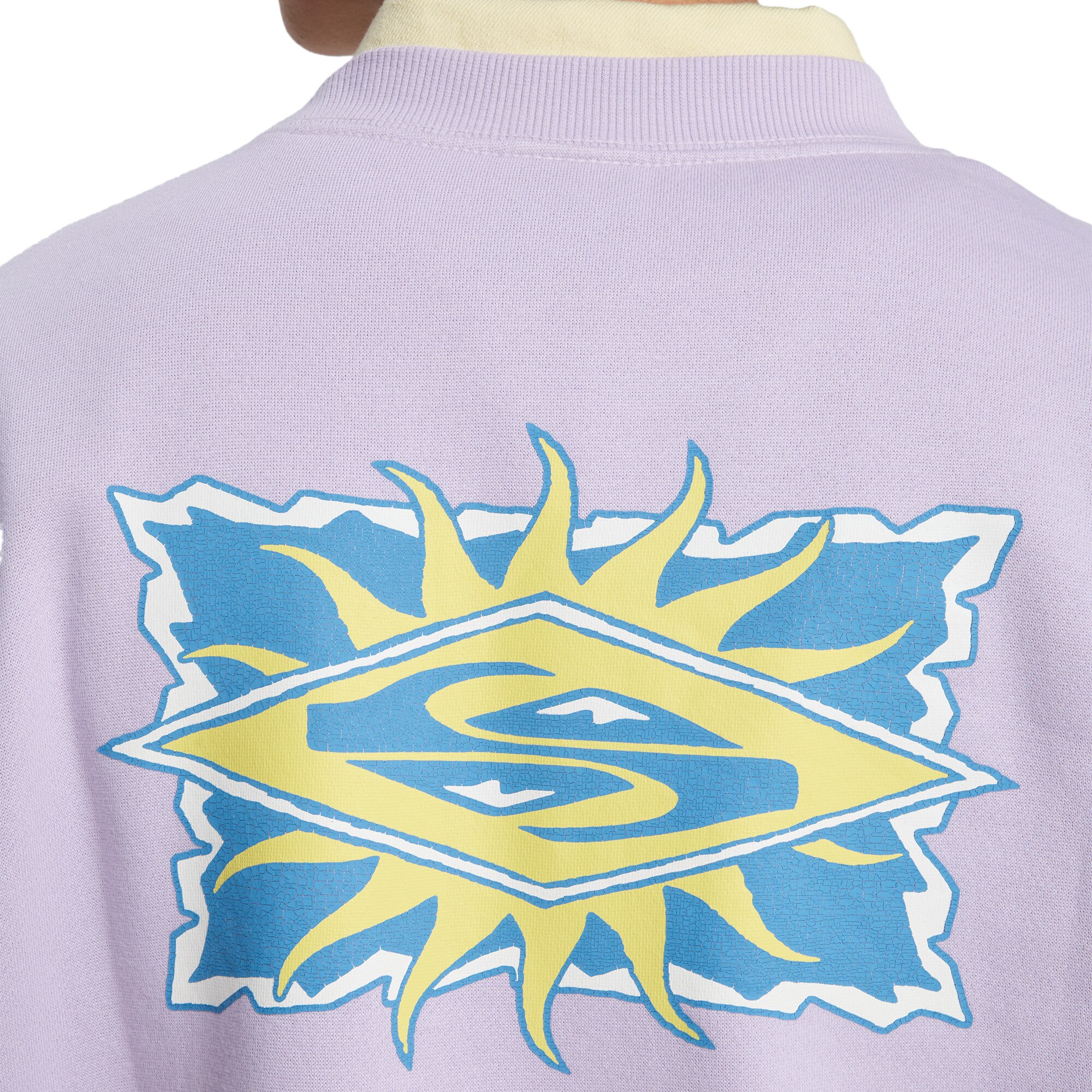 Sudadera de cuello redondo para mujer Estándar - Morado Morado-4