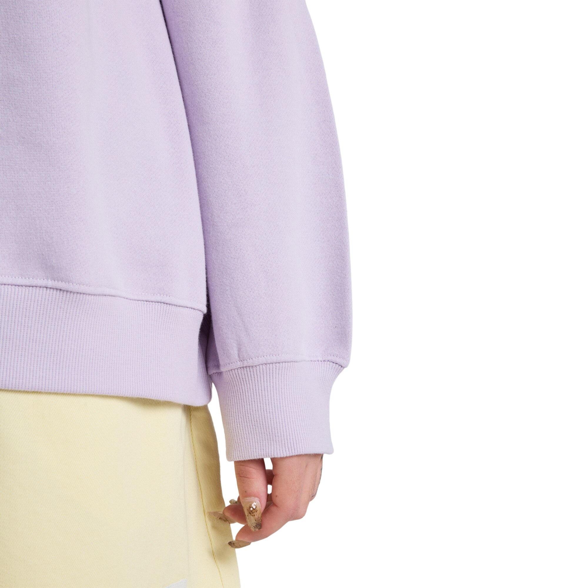 Sudadera de cuello redondo para mujer Estándar - Morado Morado-5