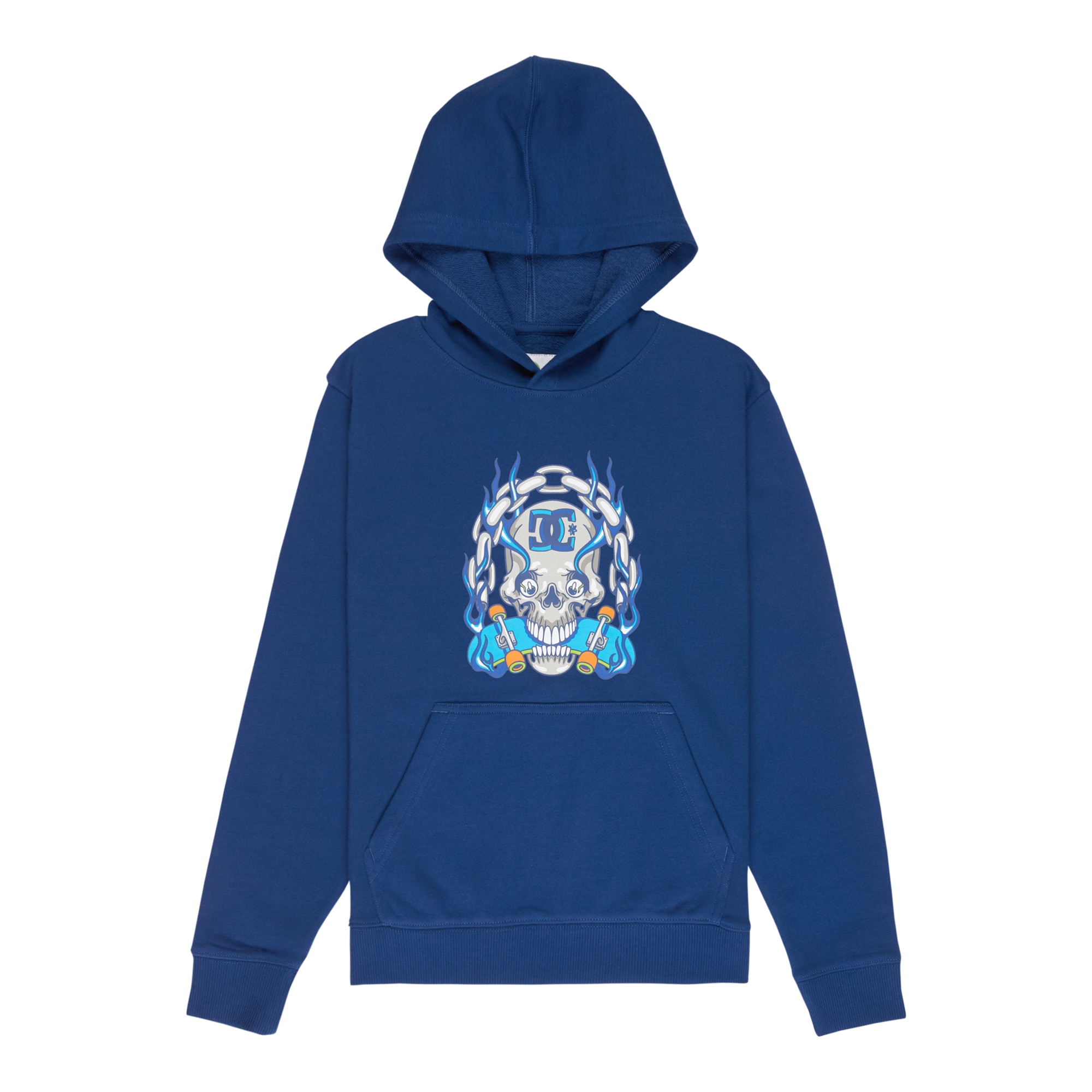 Sudadera de niños Burning Skull DC Shoes - Azul Azul-6