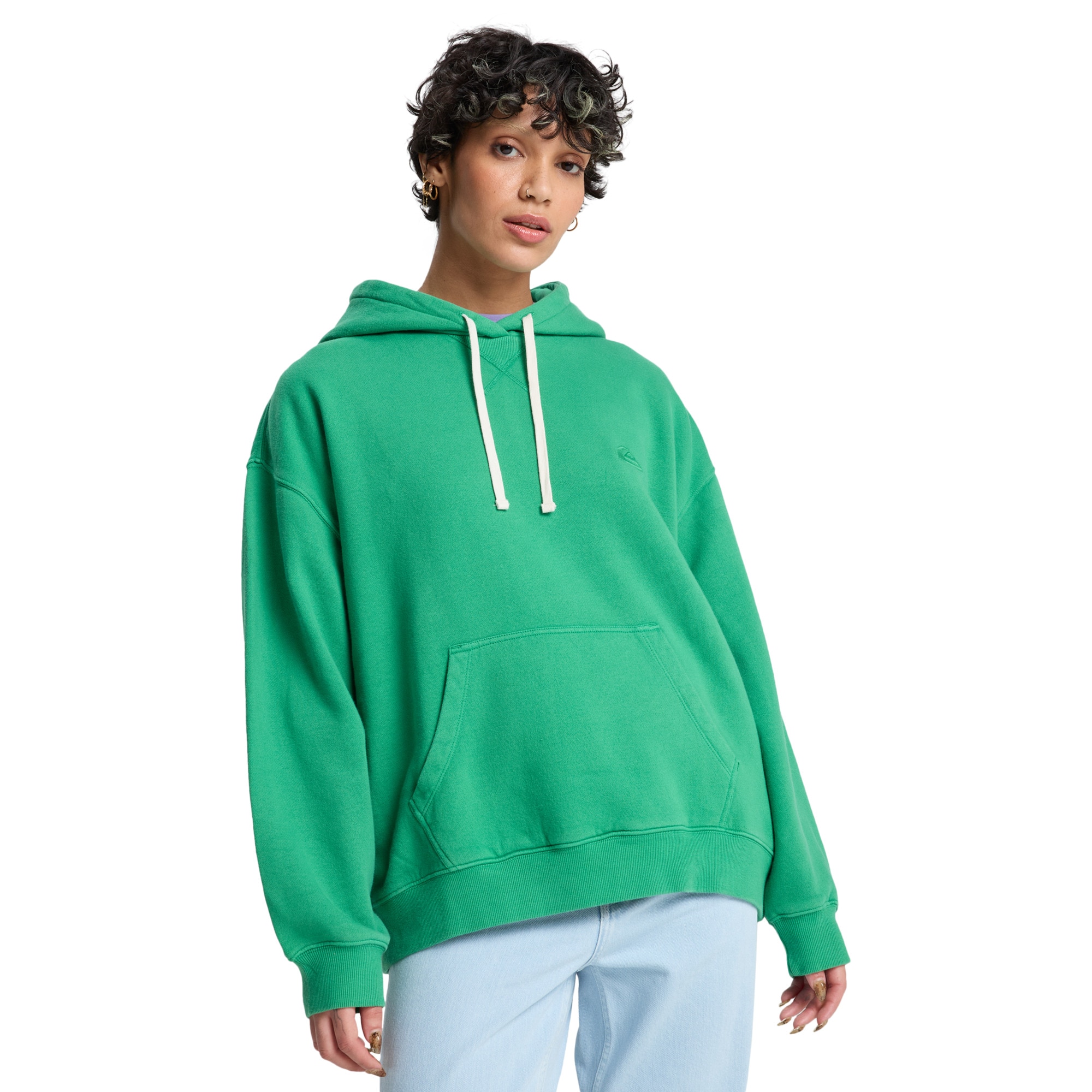 Imagen 0 de Sudadera de mujer Essential Quiksilver Verde