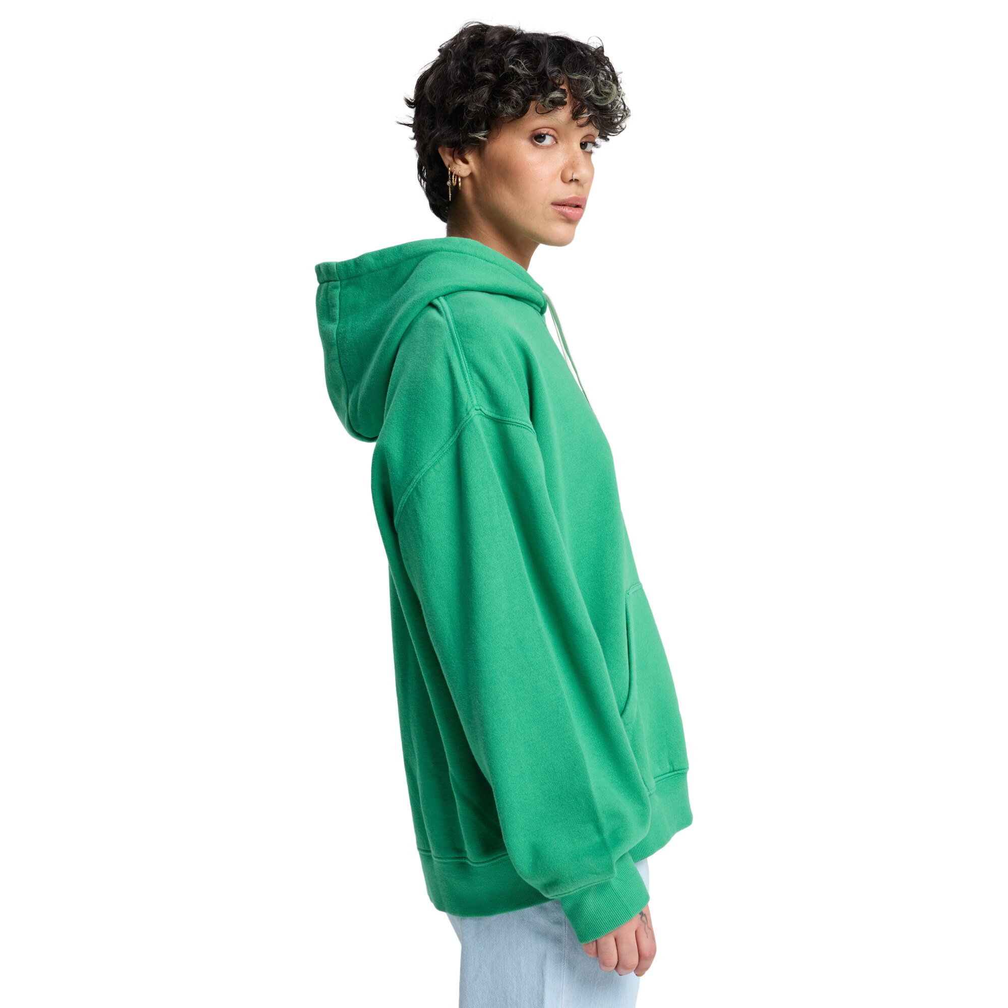 Sudadera de mujer Essential Quiksilver - Verde Verde-3