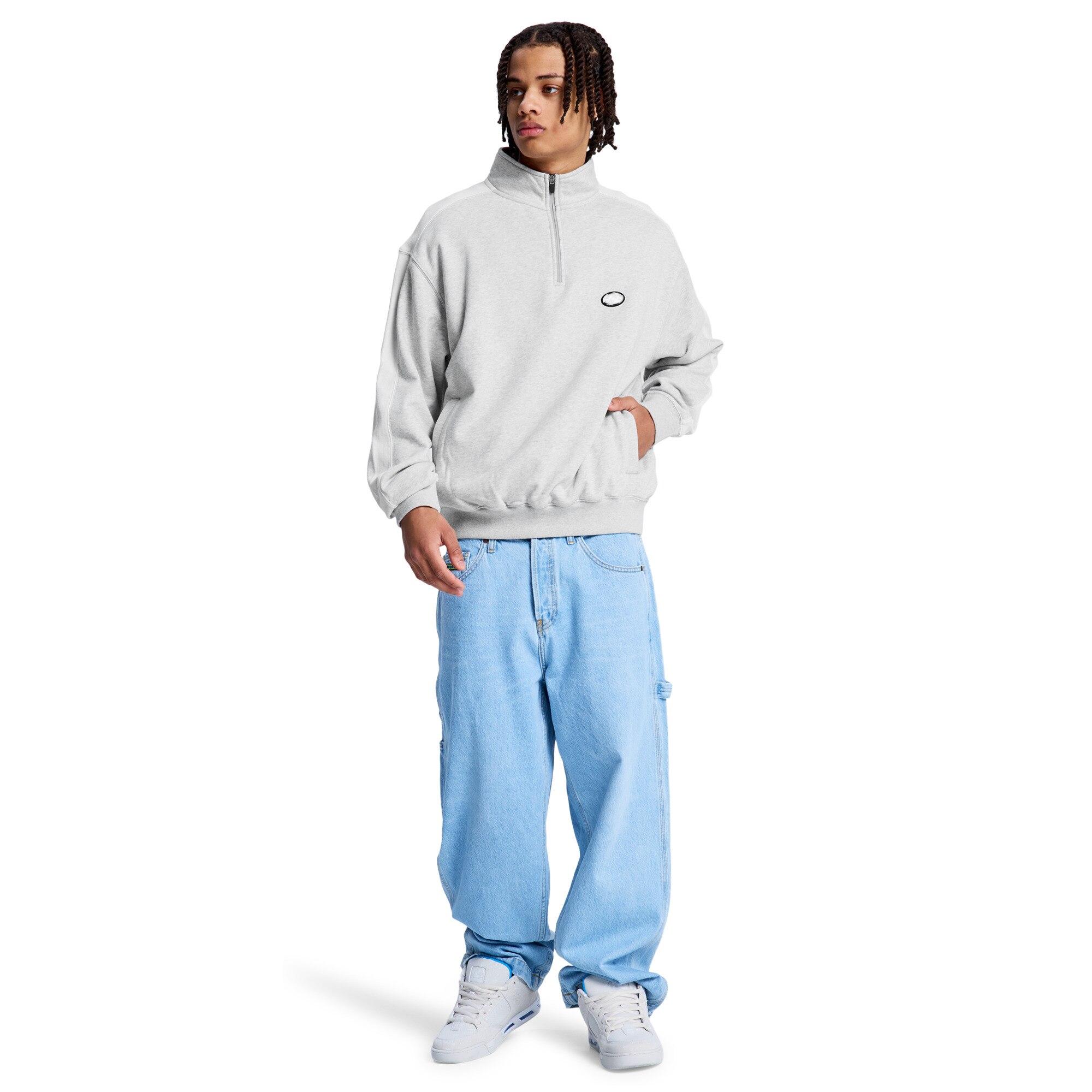 Imagen 3 de Sudadera de hombre Flow Down DC Shoes - Gris claro Gris claro