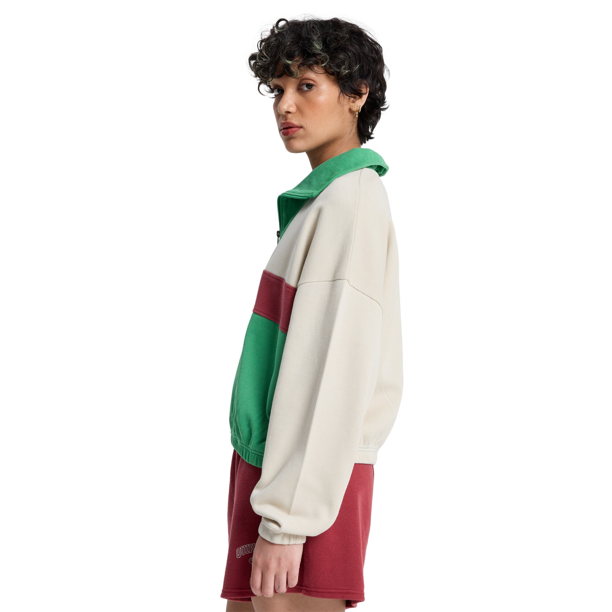 Sudadera de mujer Paz Quiksilver - Multicolor Multicolor-3