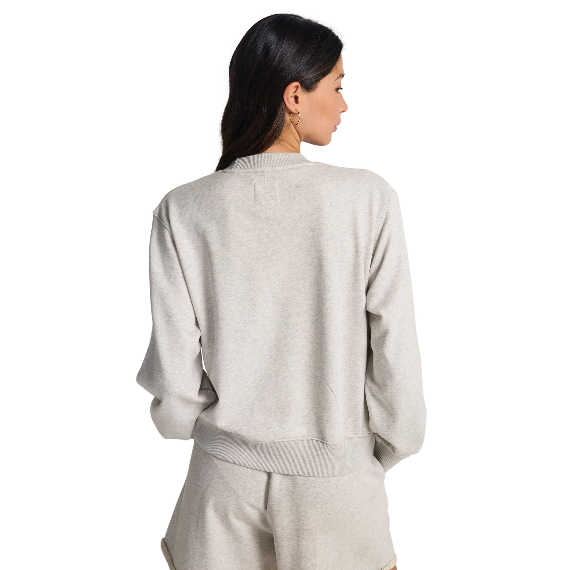 Sudadera de mujer Family Tree Billabong - Gris Gris-2