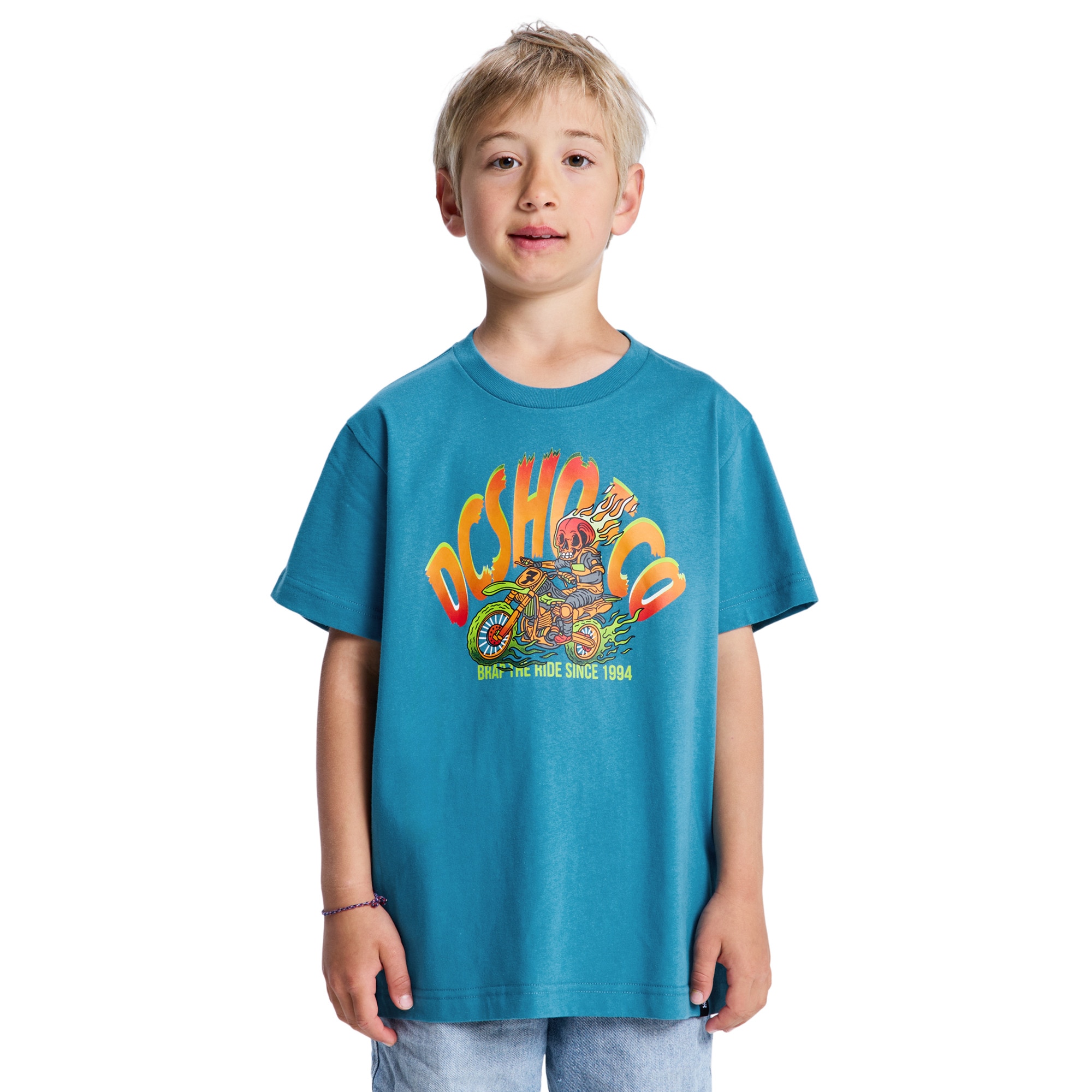 Imagen 0 de Camiseta de niños Brap The Ride DC Shoes Azul
