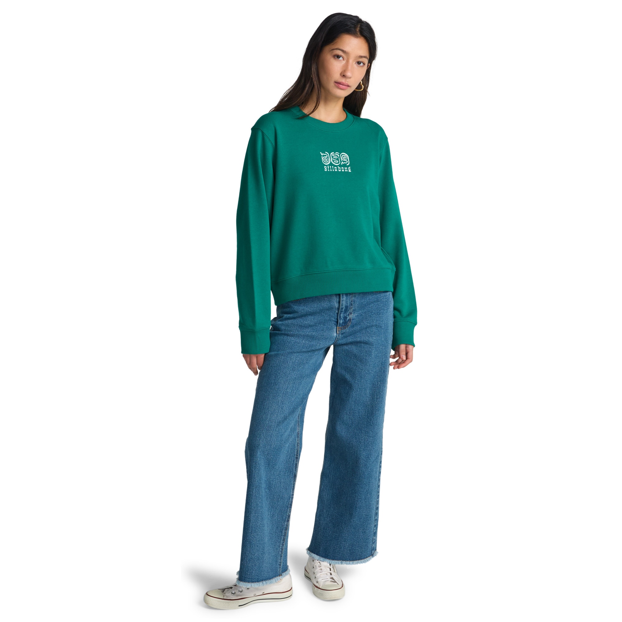 Imagen 3 de Sudadera de mujer Dream In The Wind Billabong - Verde Verde