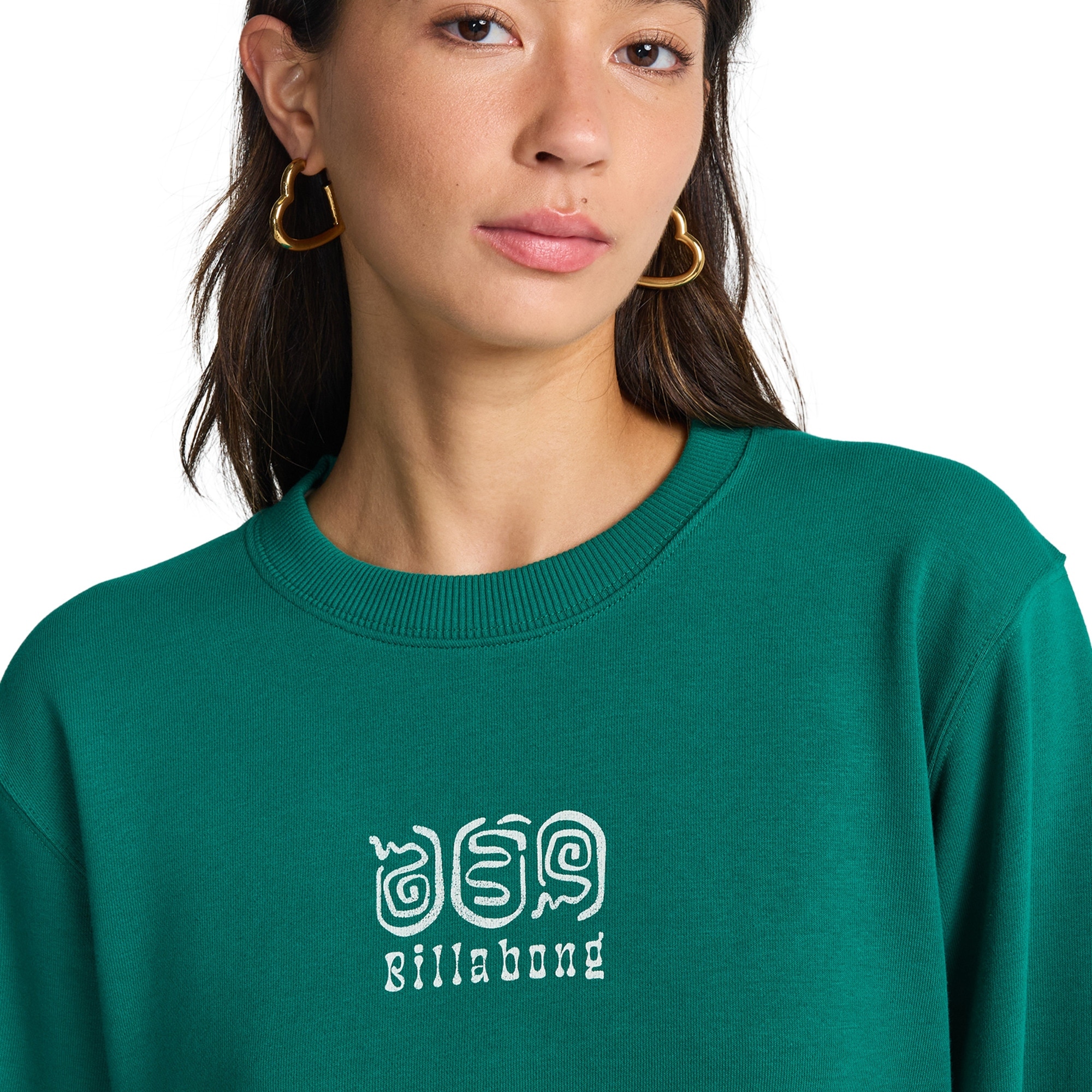 Imagen 5 de Sudadera de mujer Dream In The Wind Billabong - Verde Verde