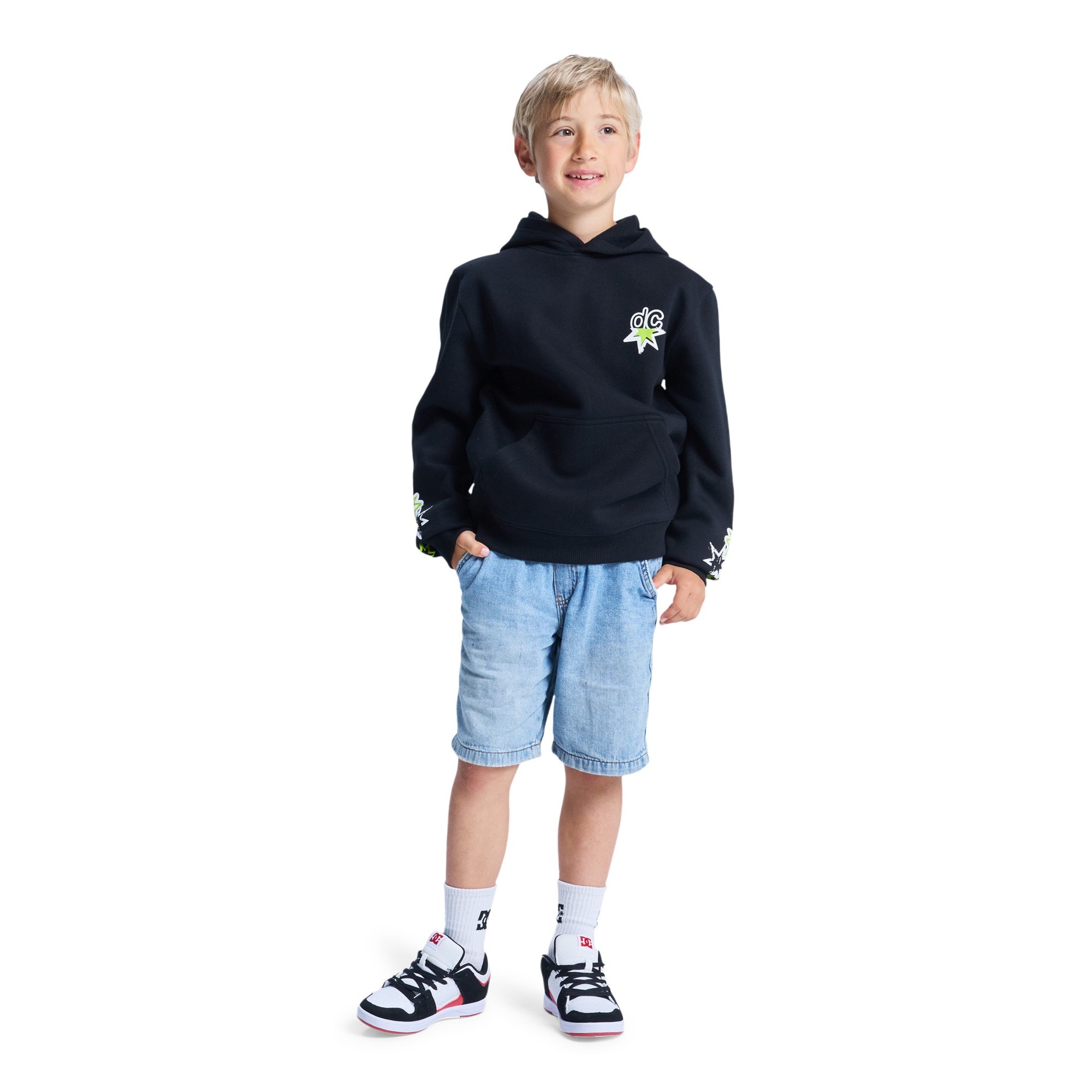 Sudadera de niños Shock Side DC Shoes - Negro Negro-5