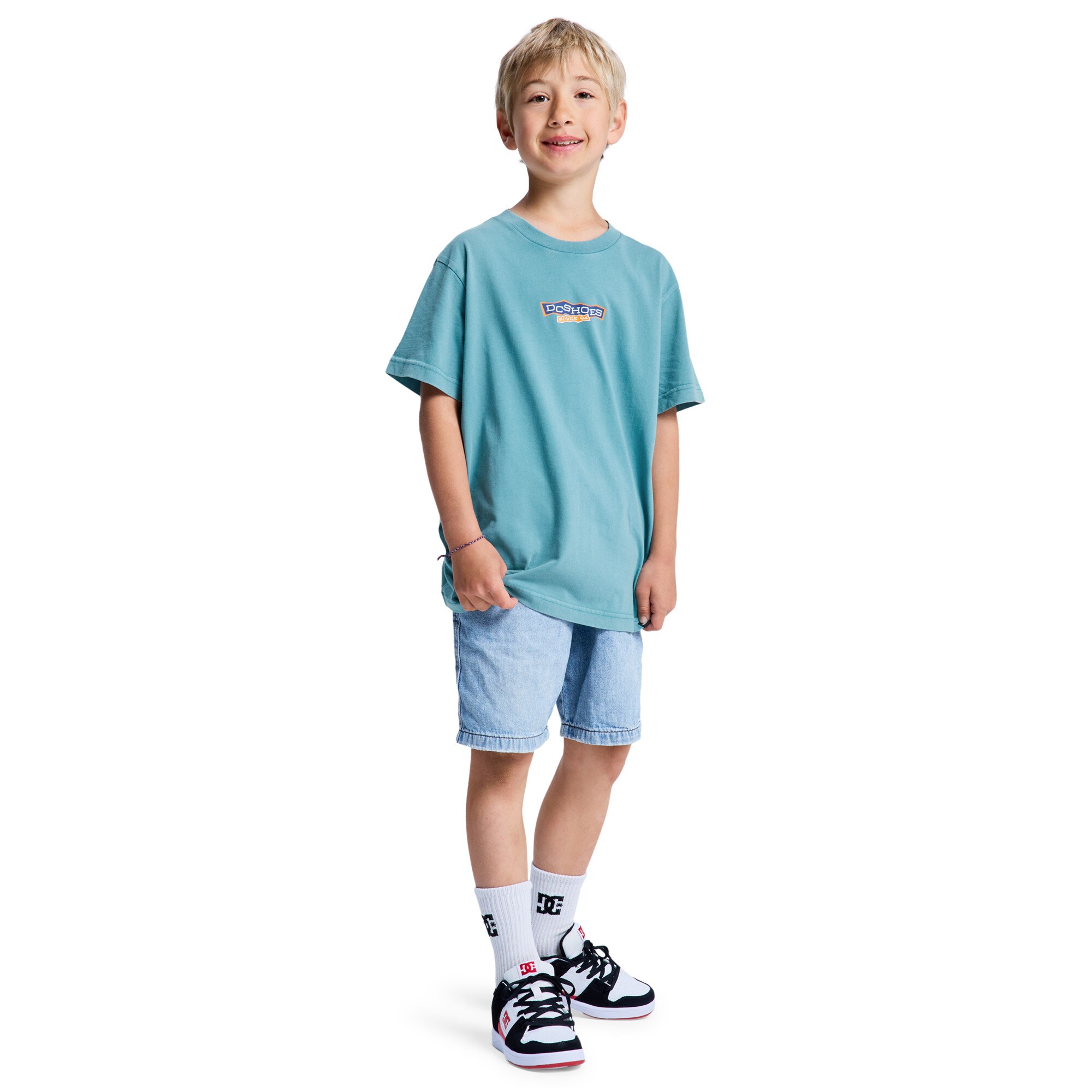 Camiseta de niños Planetarium DC Shoes - Azul Azul-5