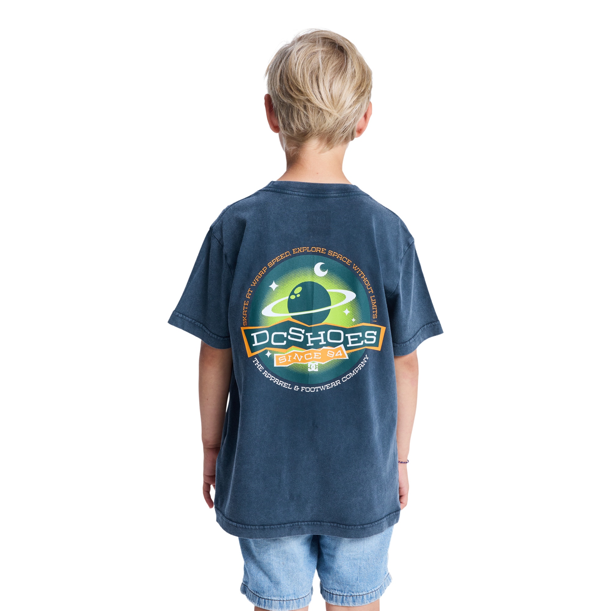 Camiseta de niños Planetarium DC Shoes - Azul marino Azul marino-2