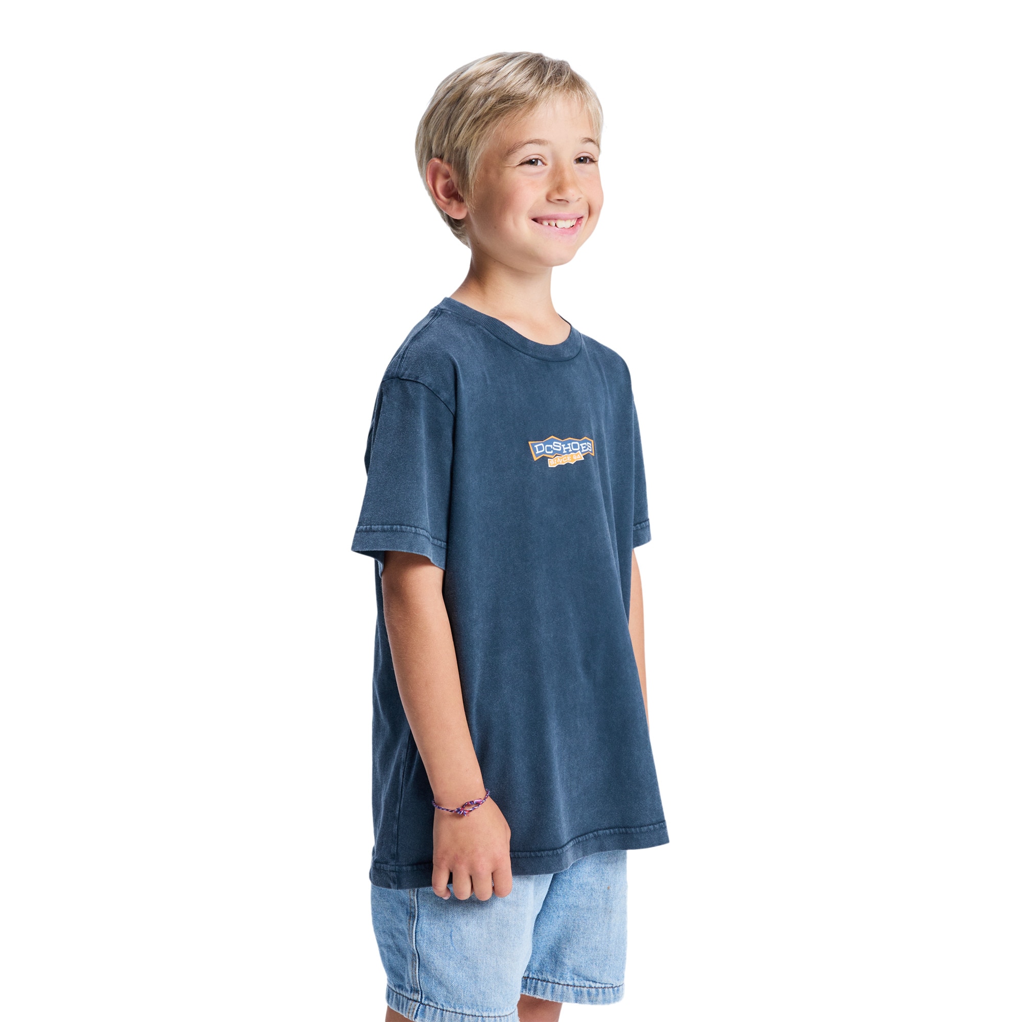 Camiseta de niños Planetarium DC Shoes - Azul marino Azul marino-3