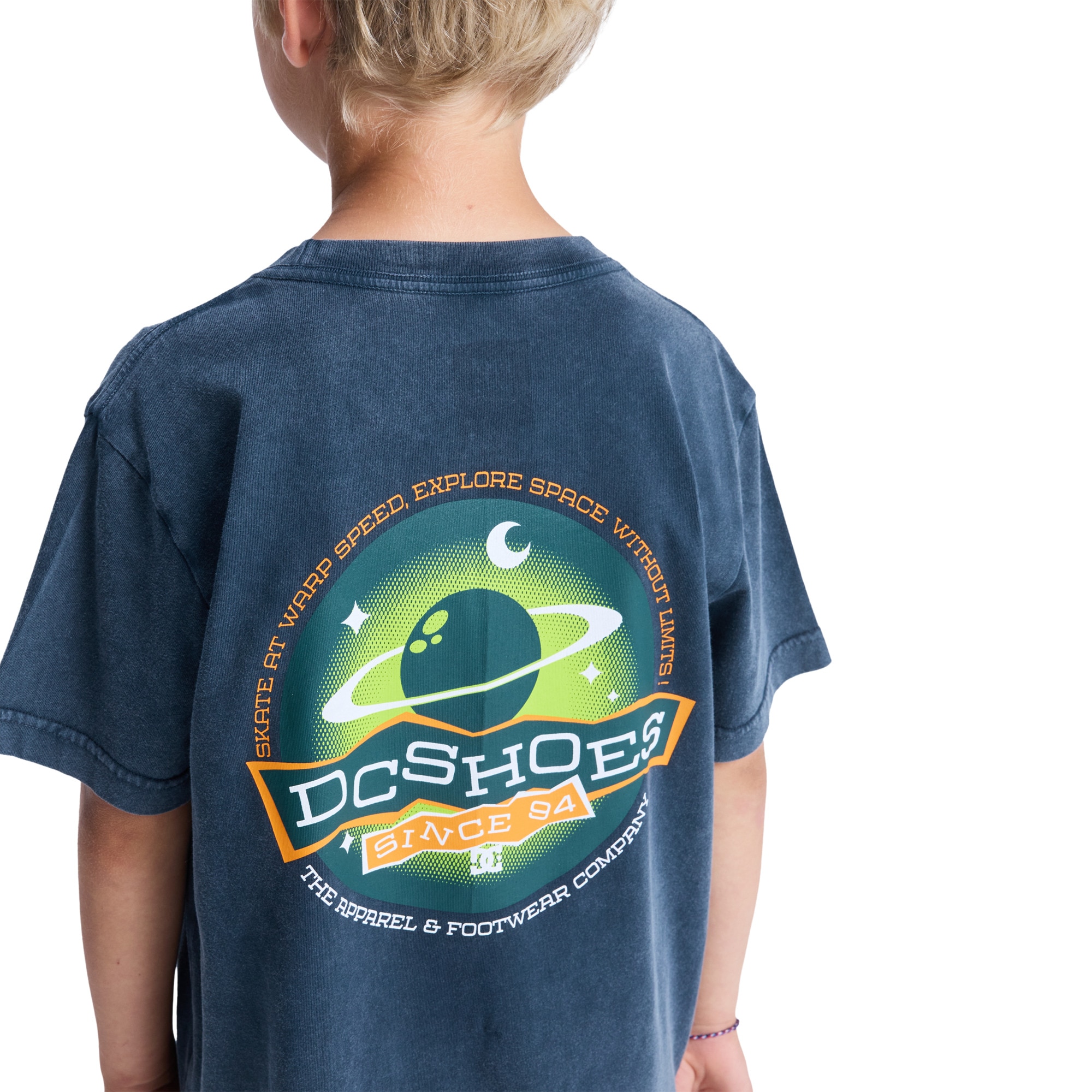 Camiseta de niños Planetarium DC Shoes - Azul marino Azul marino-6