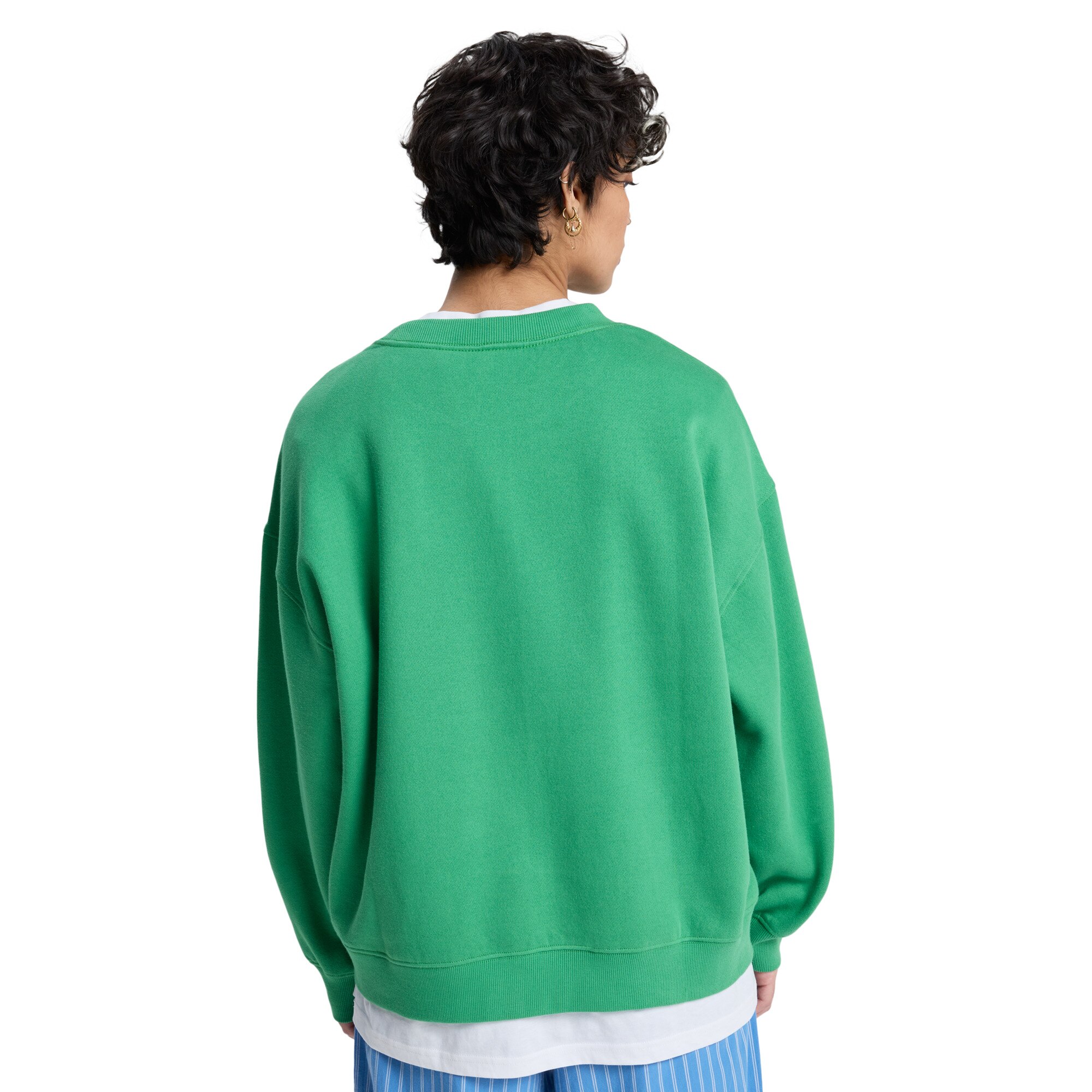 Sudadera de cuello redondo para mujer Estándar - Verde Verde-2