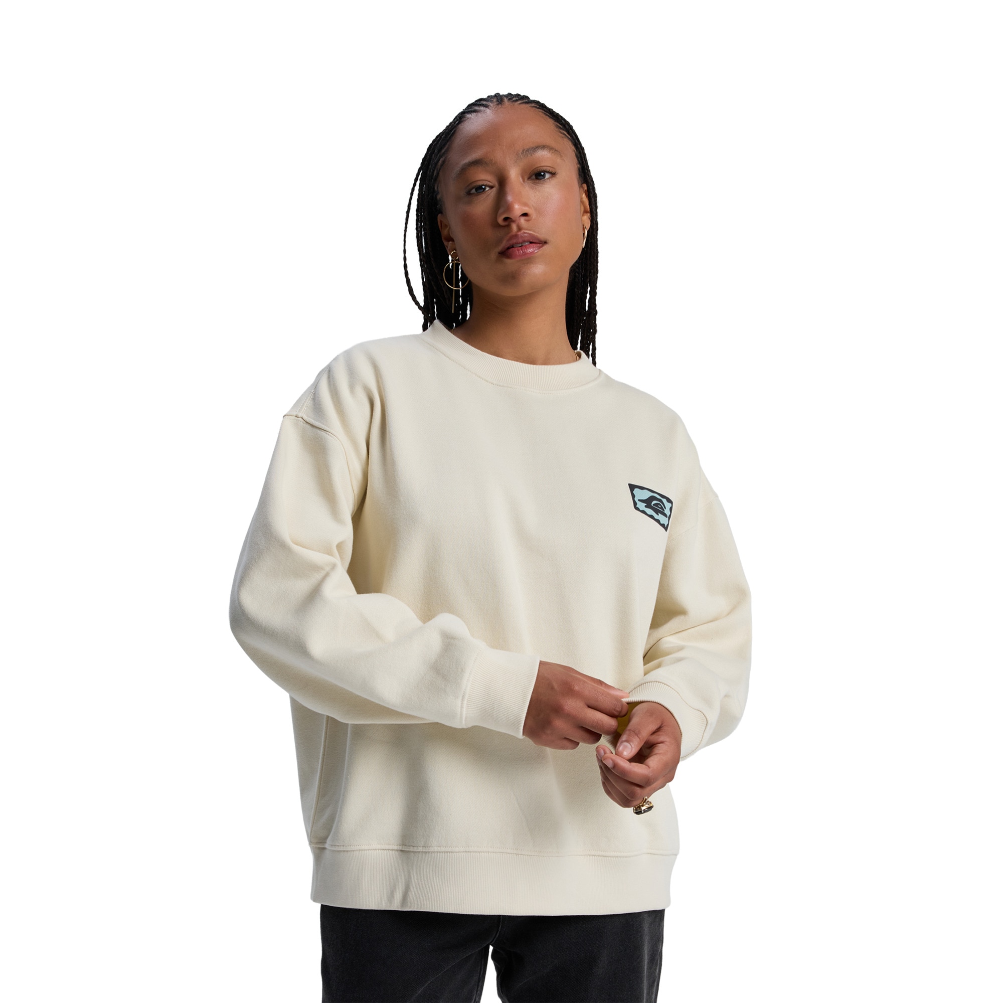Calienta-cuellos de mujer Standard Quiksilver - Blanco Blanco-1