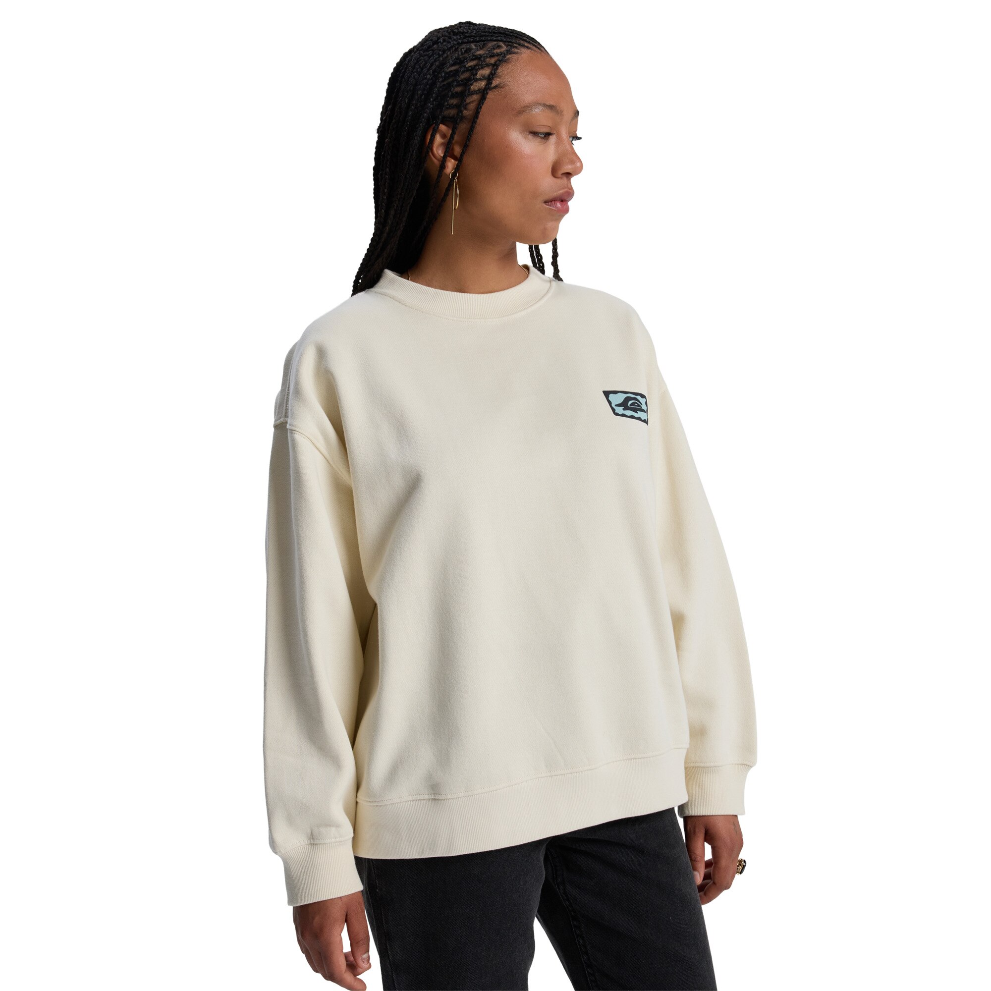 Calienta-cuellos de mujer Standard Quiksilver - Blanco Blanco-2