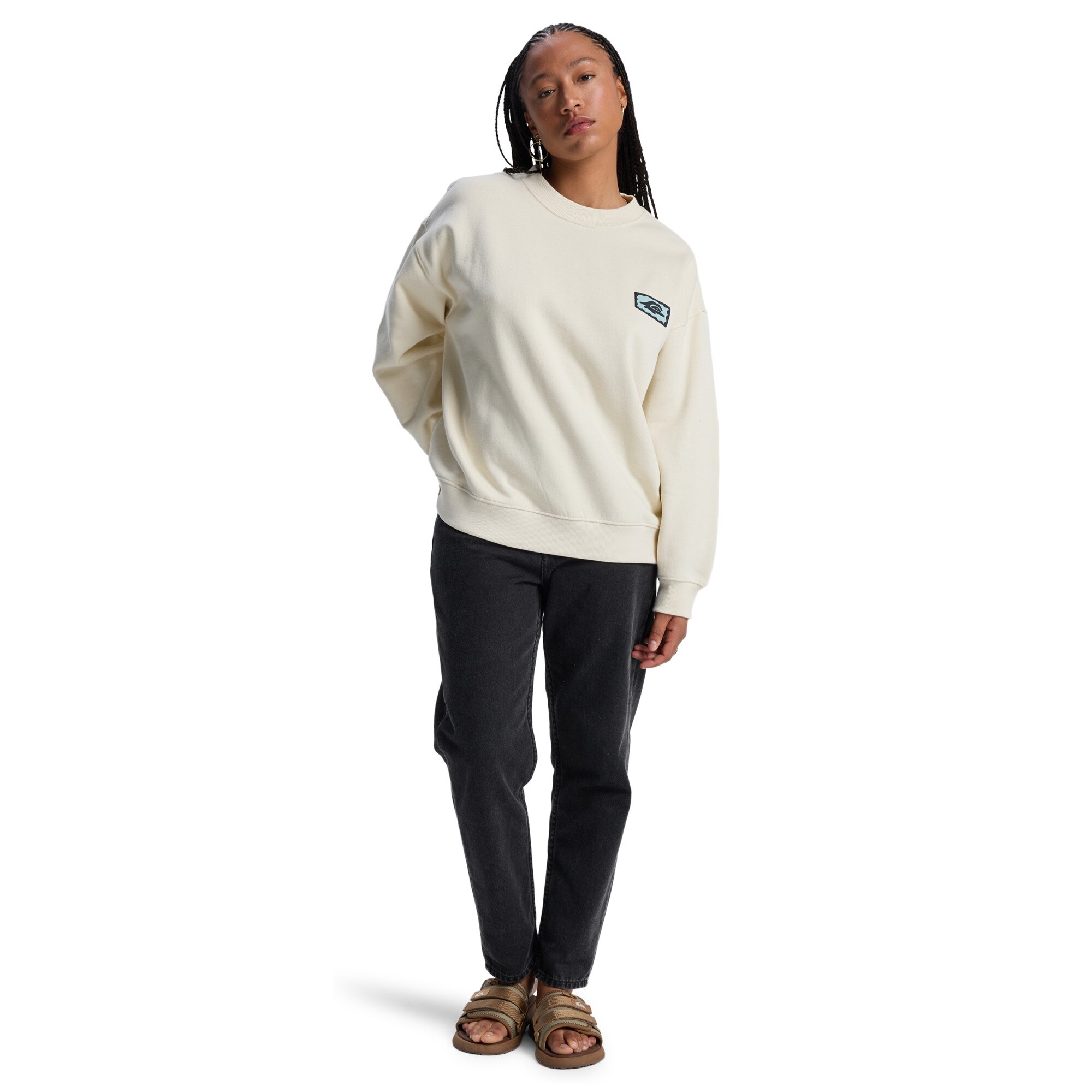 Calienta-cuellos de mujer Standard Quiksilver - Blanco Blanco-5