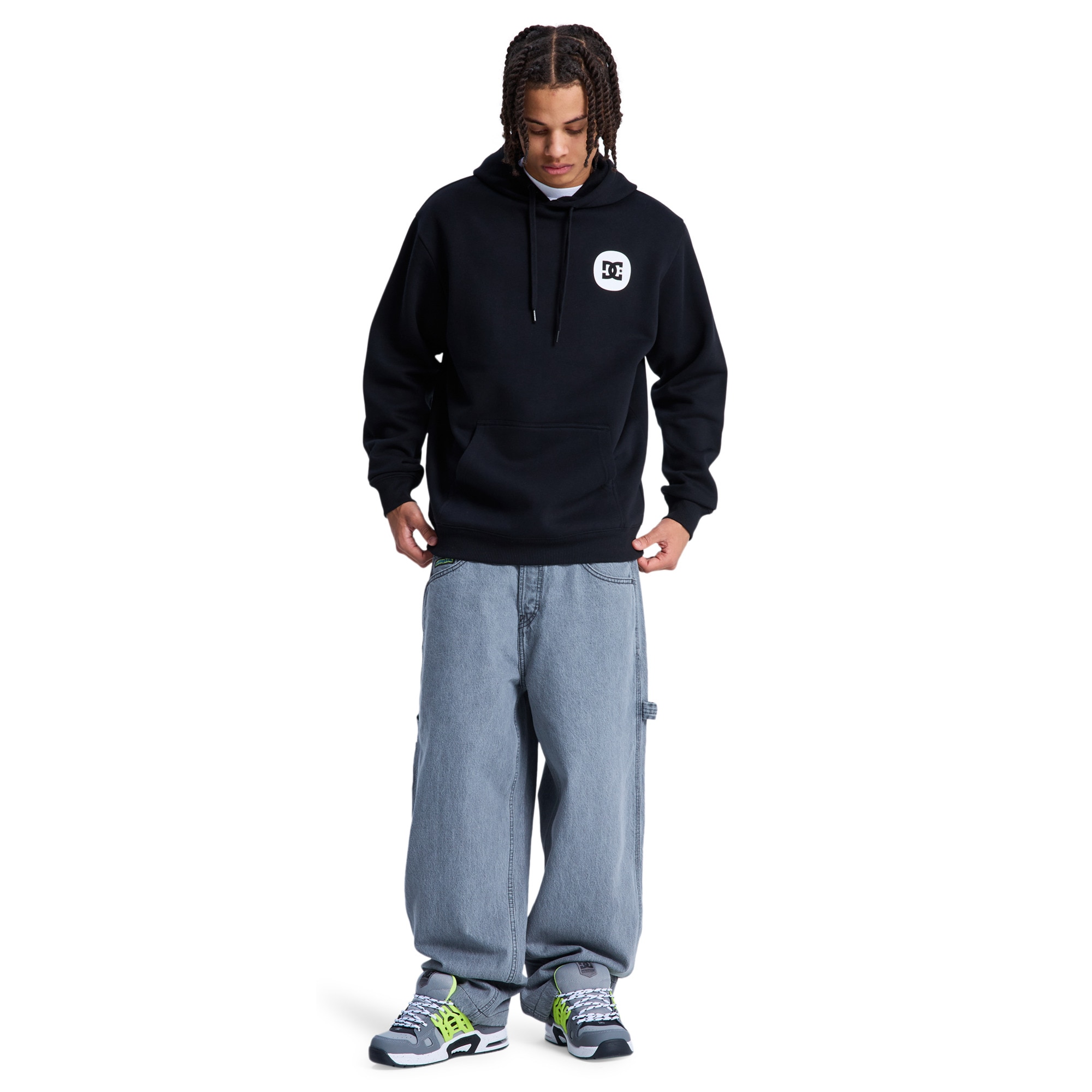 Sudadera de hombre Shape Or Destroy DC Shoes - Negro Negro-3