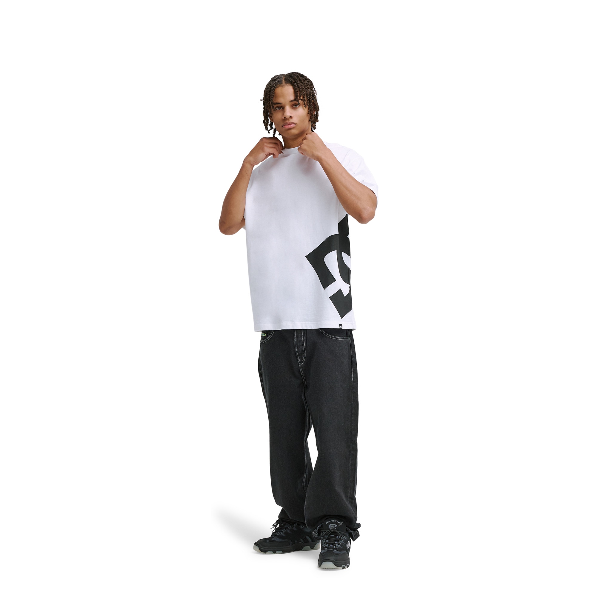 Camiseta de hombre DC Lanai DC Shoes - Blanco Blanco-3