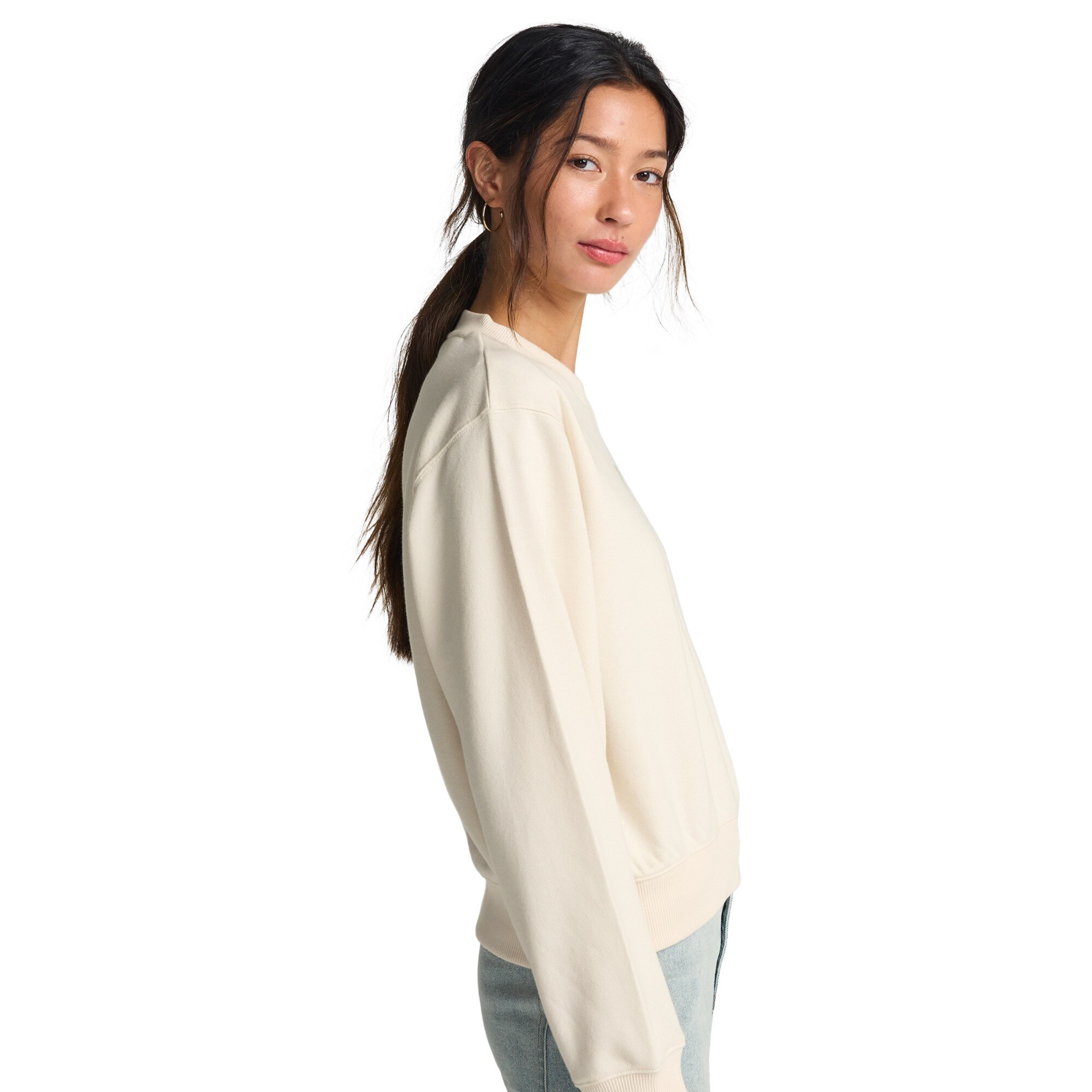 Sudadera de mujer Family Tree Billabong - Blanco Blanco-4