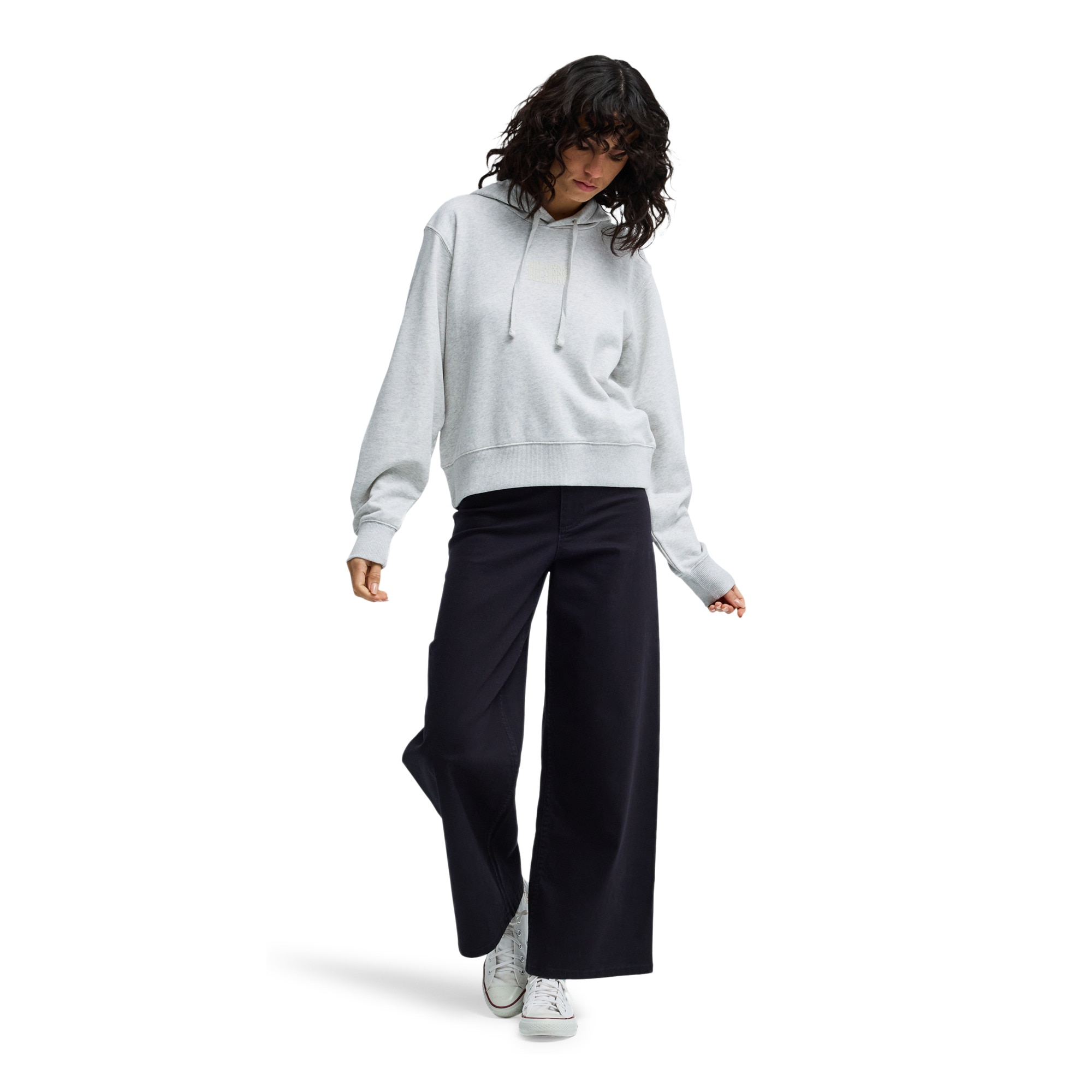 Sudadera de mujer Family Billabong - Gris Gris-3