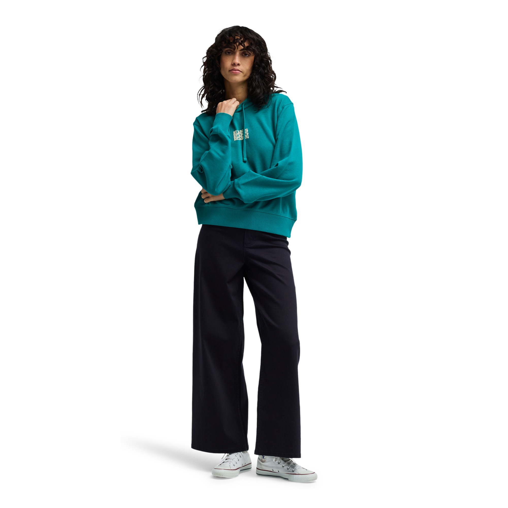 Sudadera de mujer Family Billabong - Verde Verde-3
