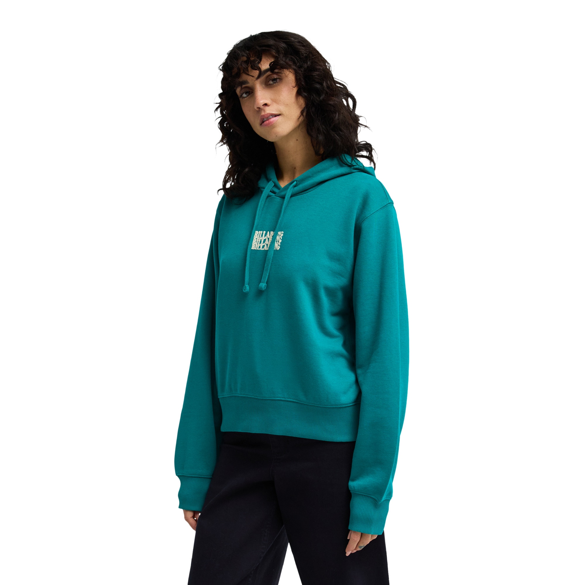 Sudadera de mujer Family Billabong - Verde Verde-4