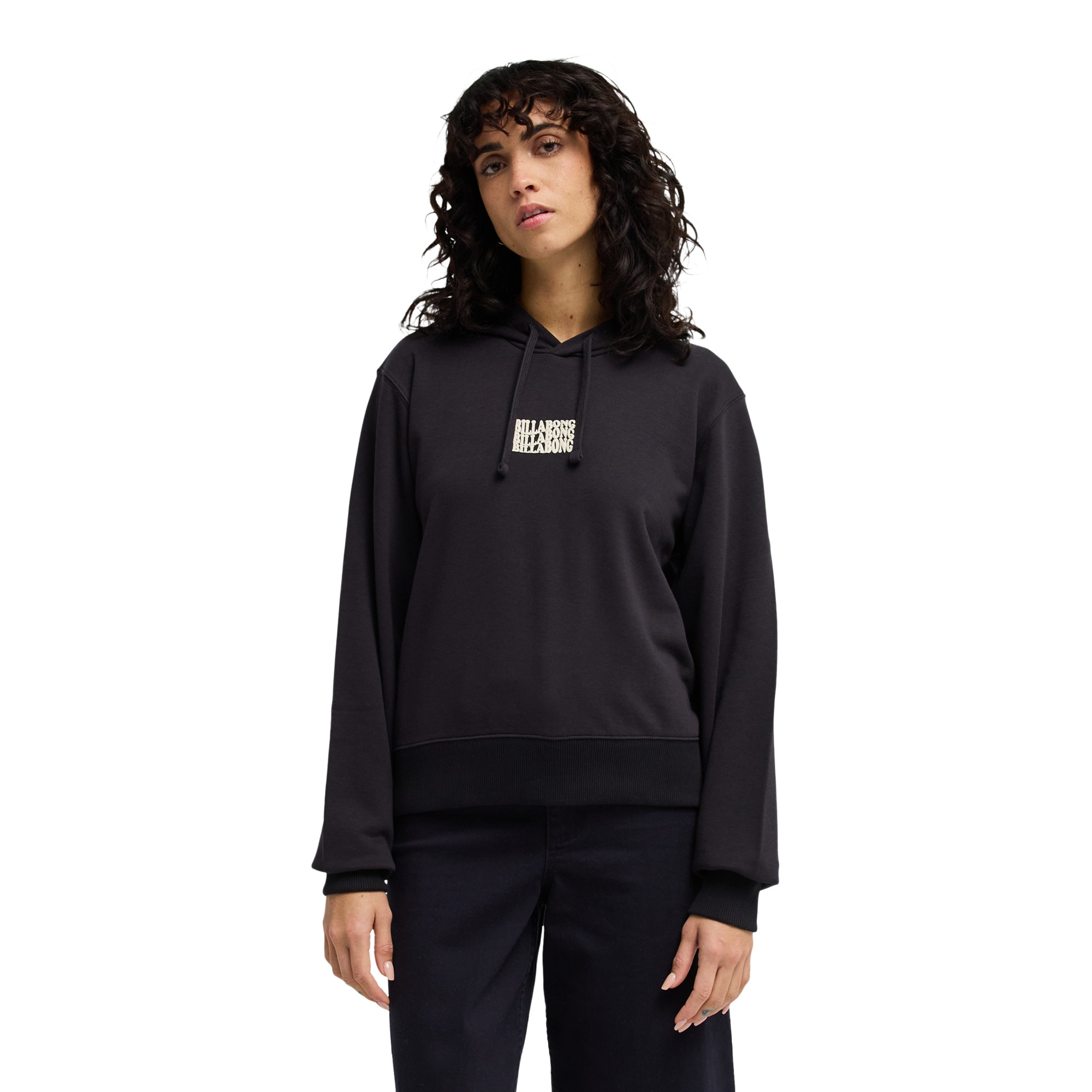 Sudadera de mujer Family Billabong - Negro Negro-1