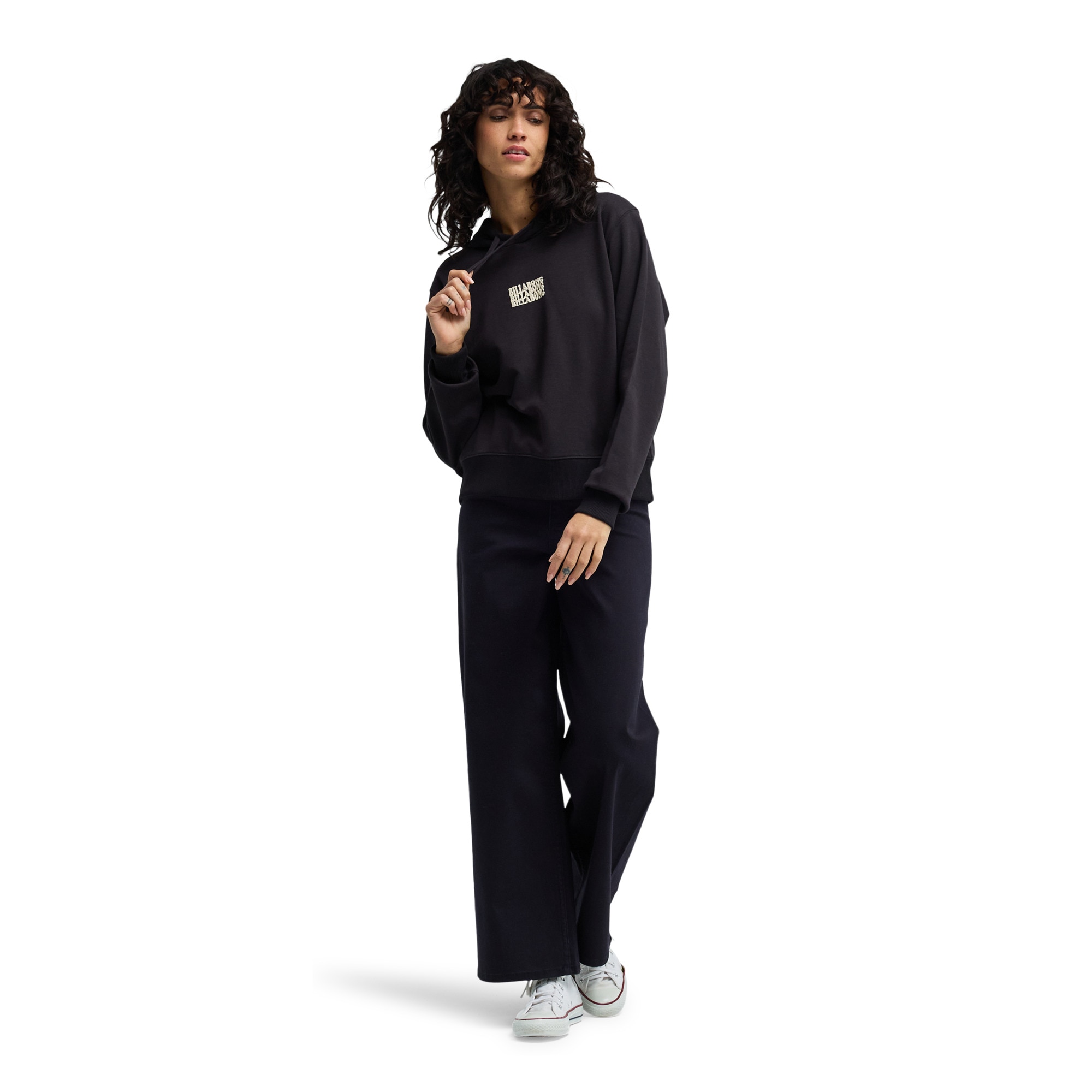 Sudadera de mujer Family Billabong - Negro Negro-3