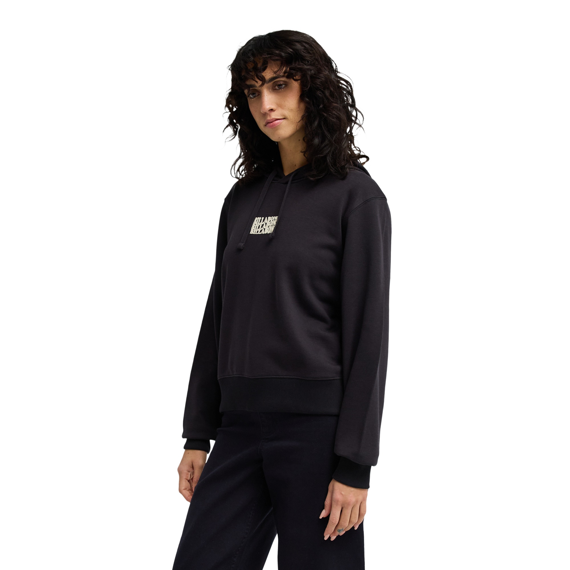 Sudadera de mujer Family Billabong - Negro Negro-4