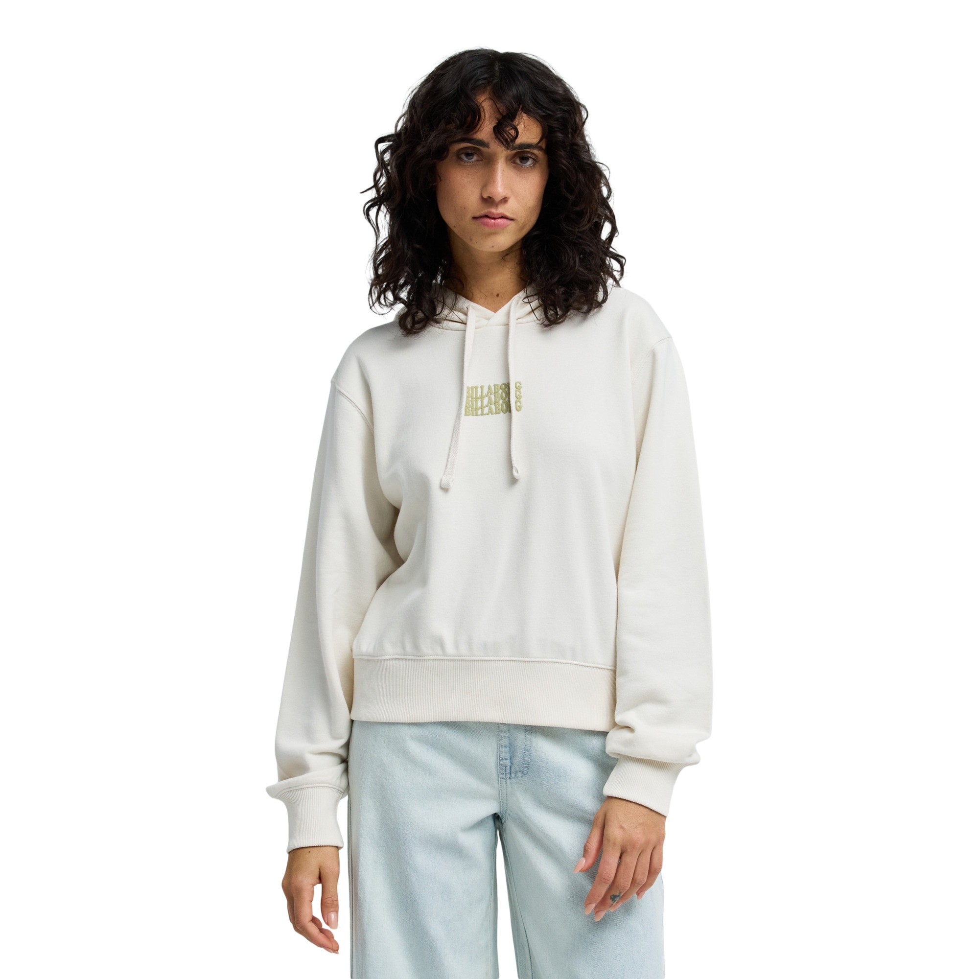 Imagen 0 de Sudadera de mujer Family Billabong Blanco