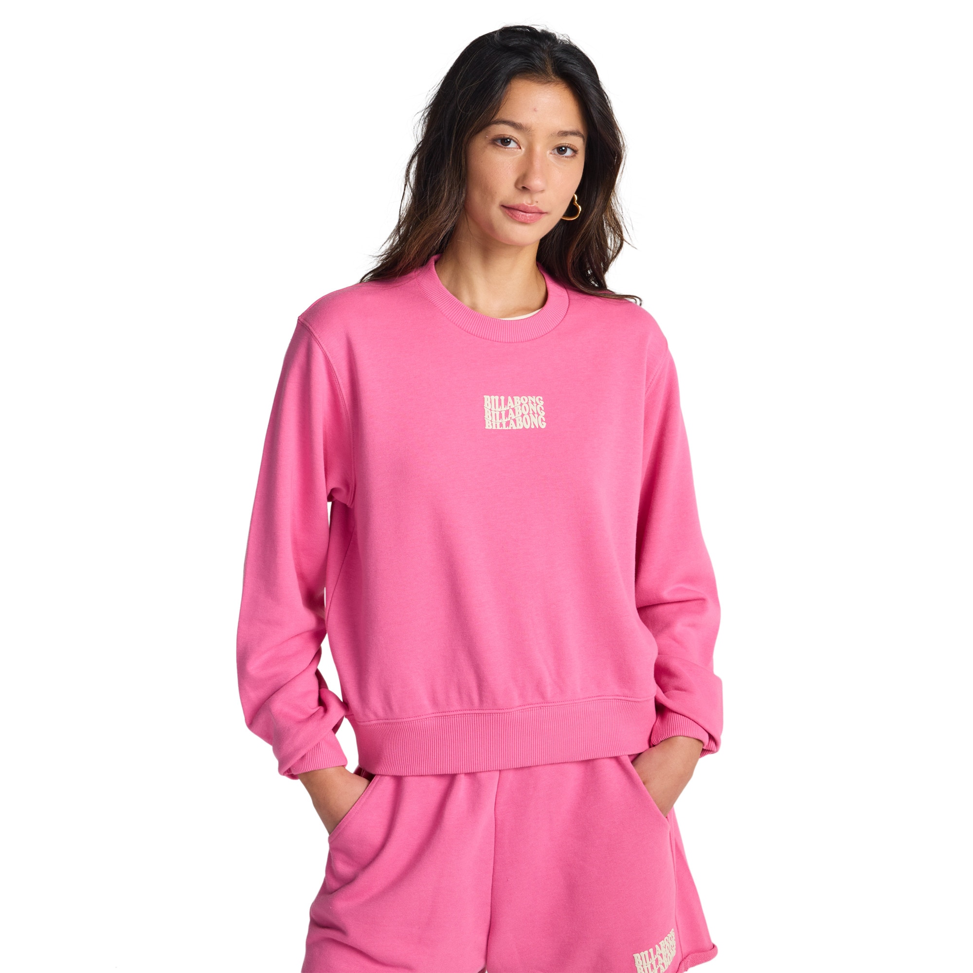 Imagen 0 de Sudadera de mujer Family Tree Billabong Negro