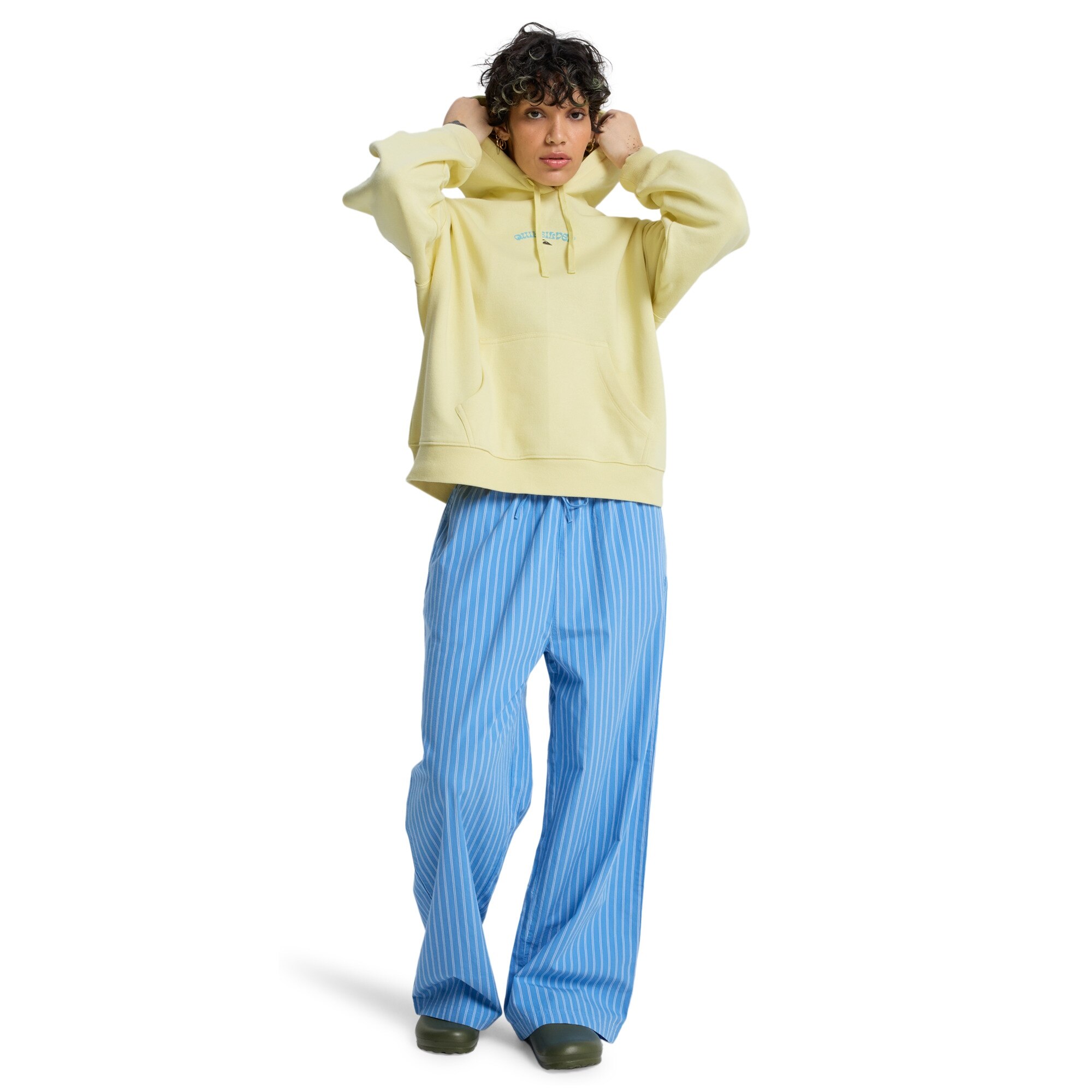 Sudadera de mujer Standard Quiksilver - Amarillo Amarillo-5