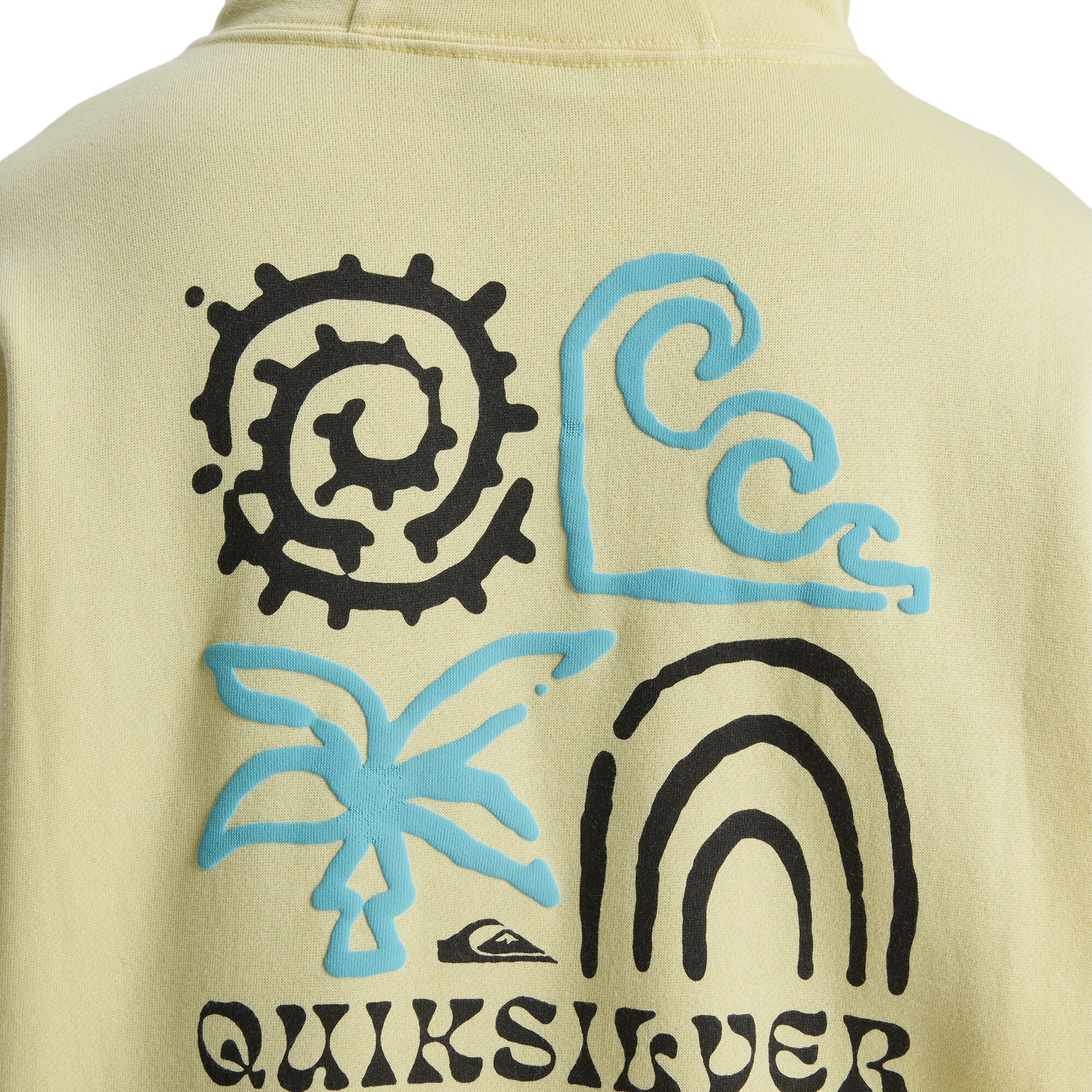 Sudadera de mujer Standard Quiksilver - Amarillo Amarillo-6