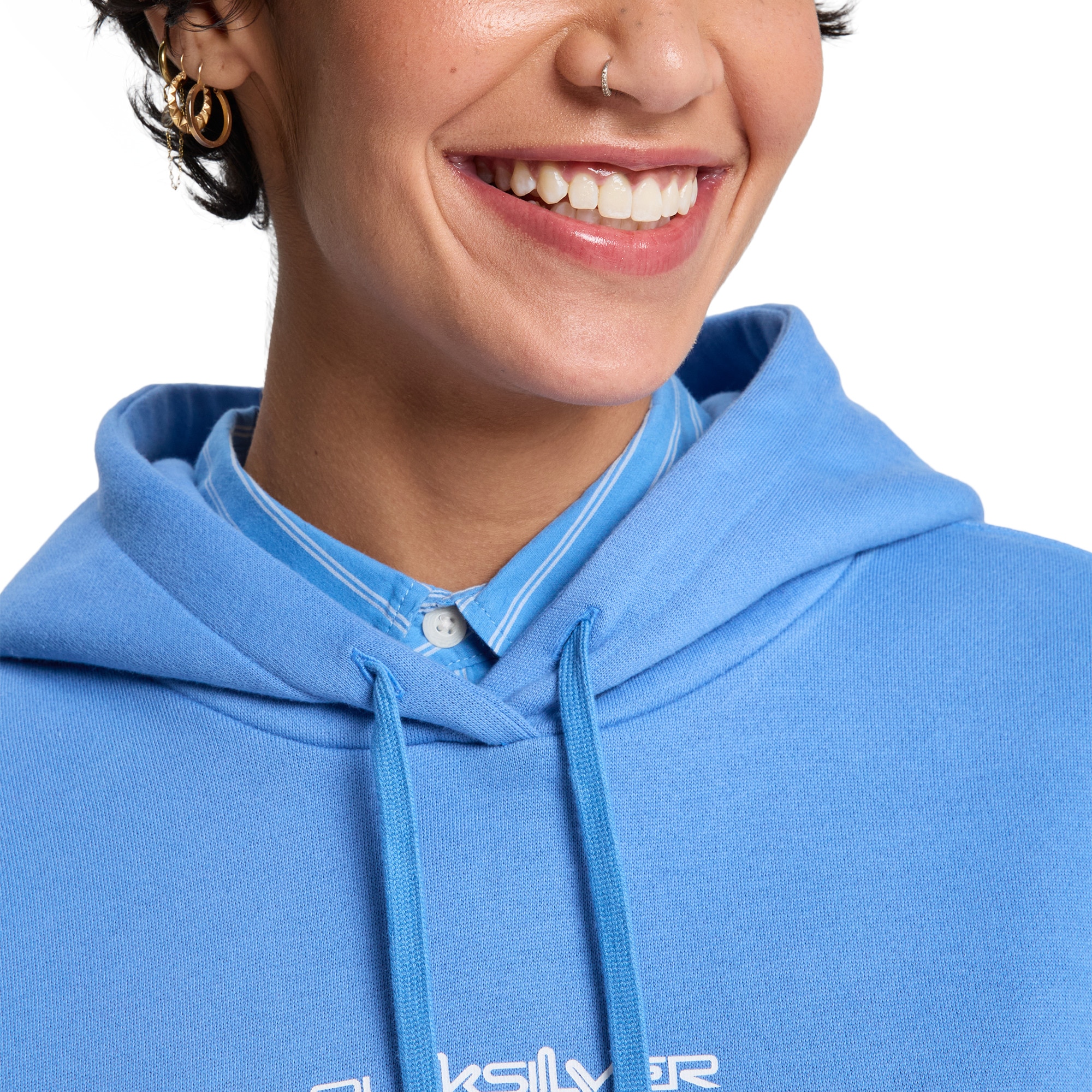 Imagen 4 de Sudadera de mujer Standard Quiksilver - Azul Azul