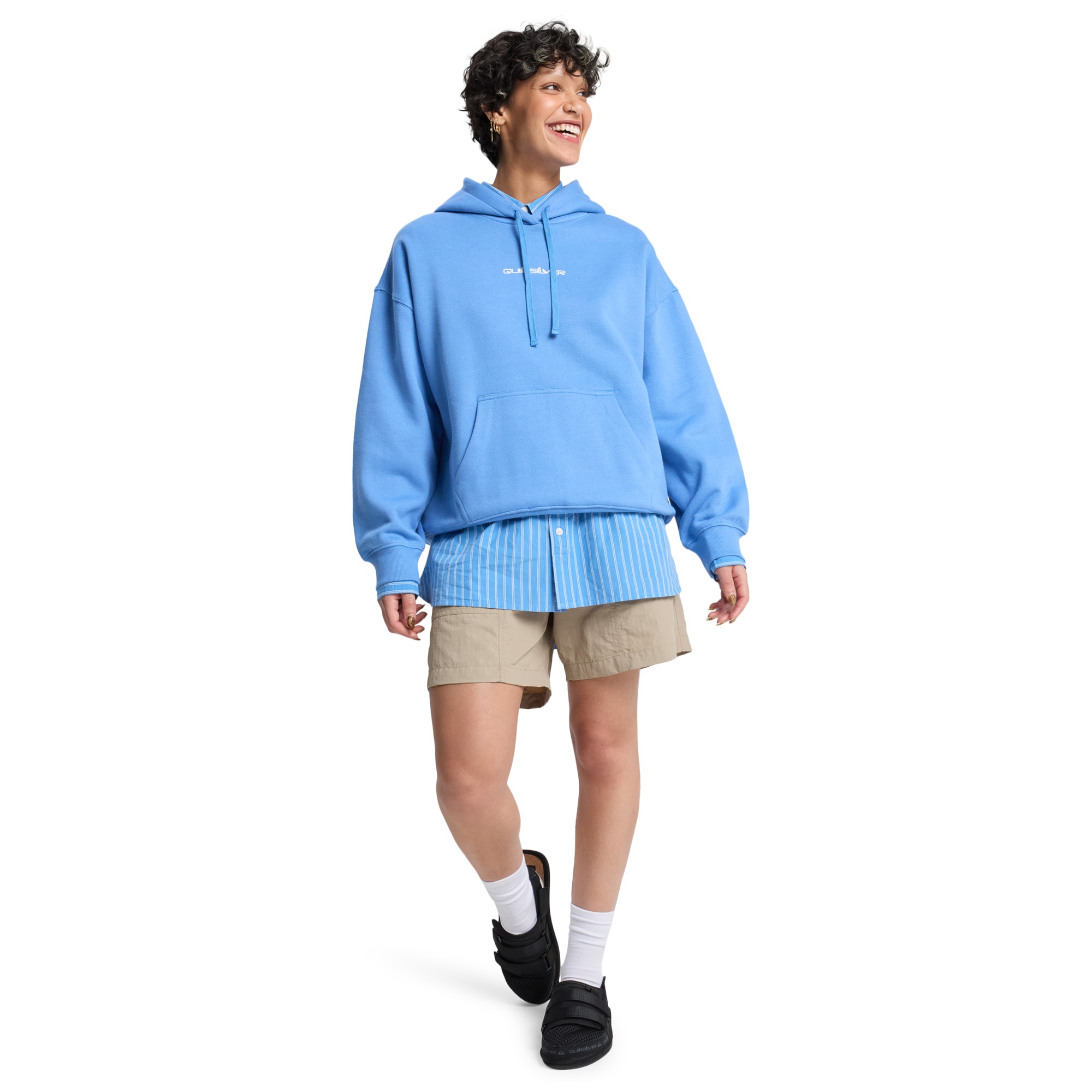 Imagen 5 de Sudadera de mujer Standard Quiksilver - Azul Azul