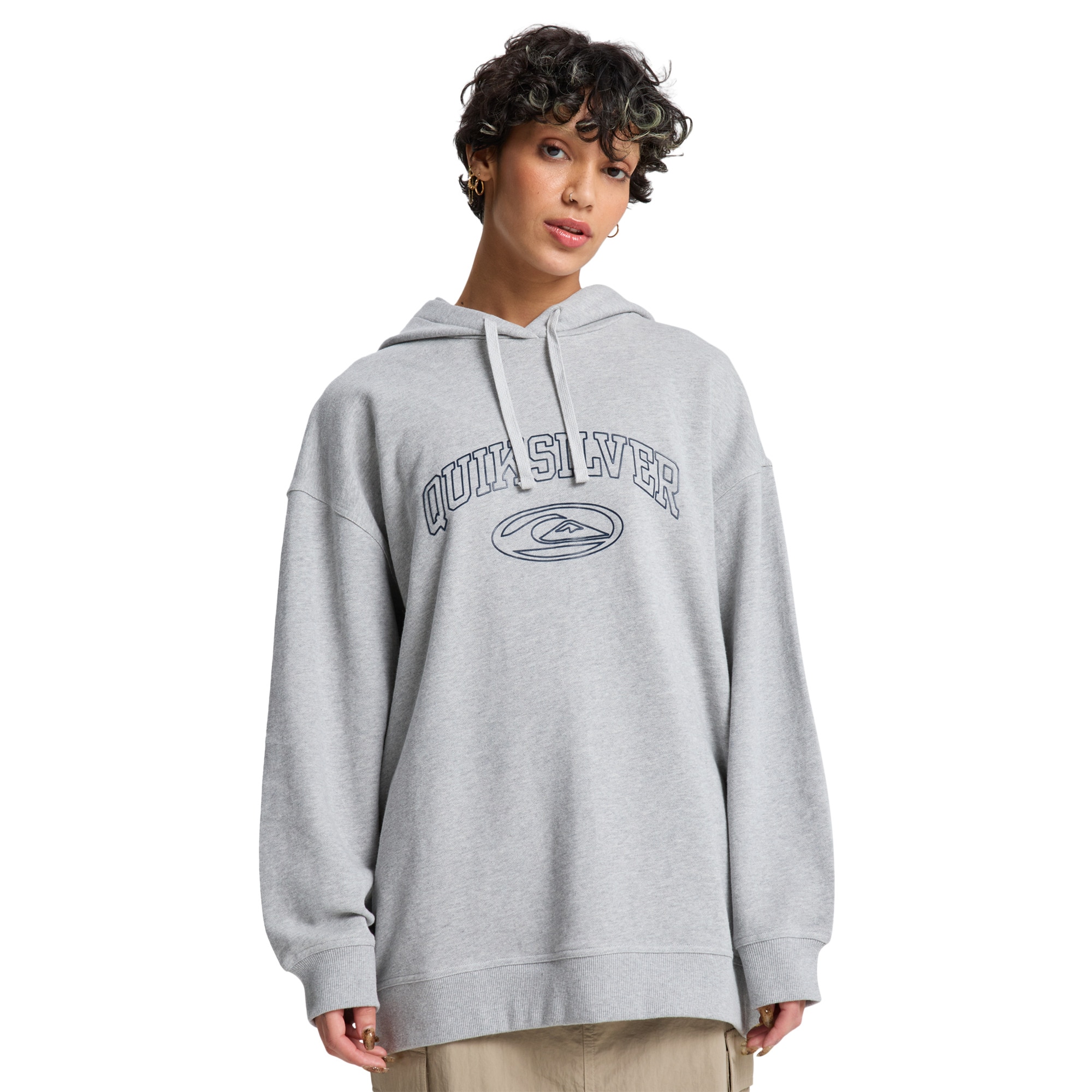 Imagen 0 de Sudadera de mujer Tarijaie Workwear Quiksilver Gris