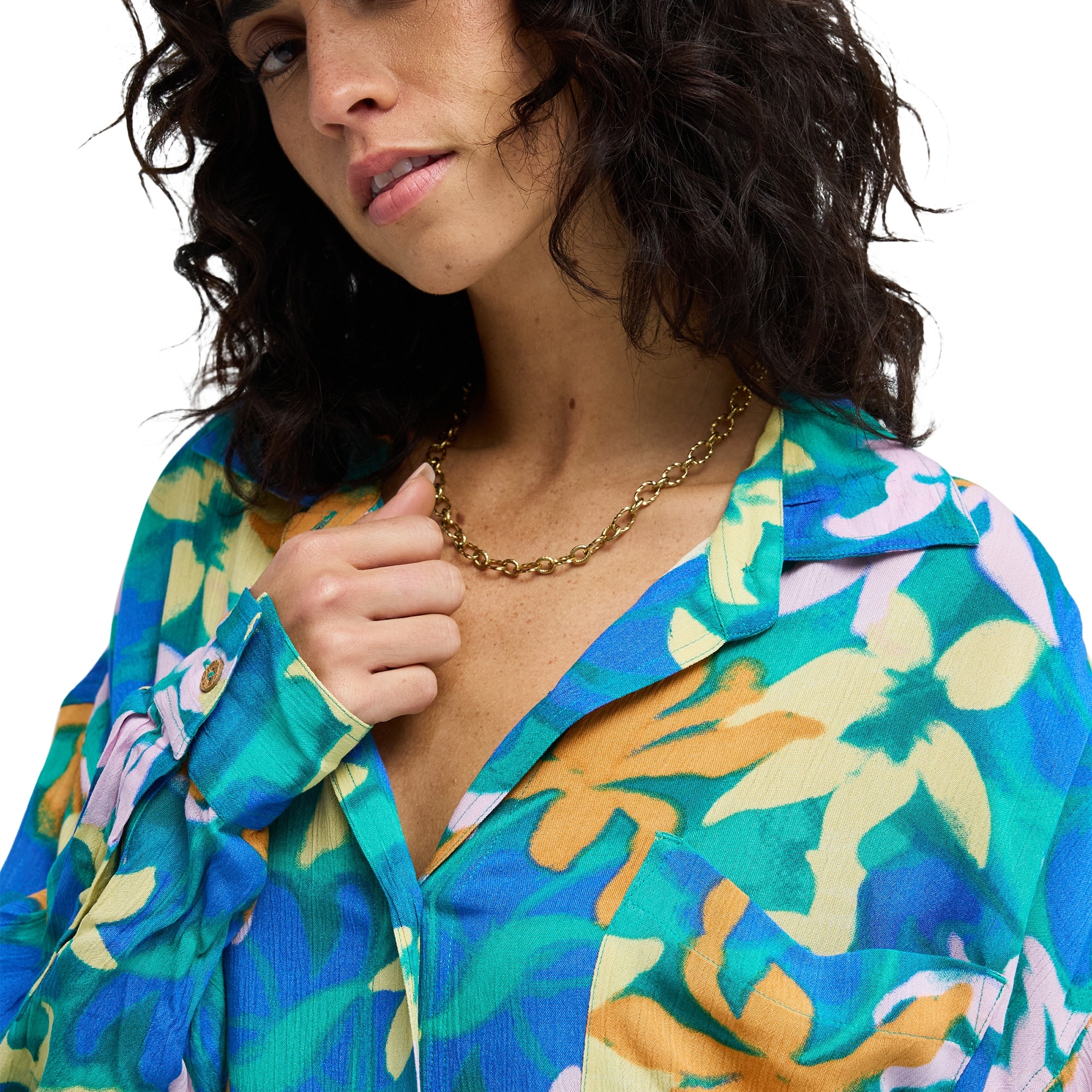 Camisa de mujer Summer Love Billabong - Azul Azul-5